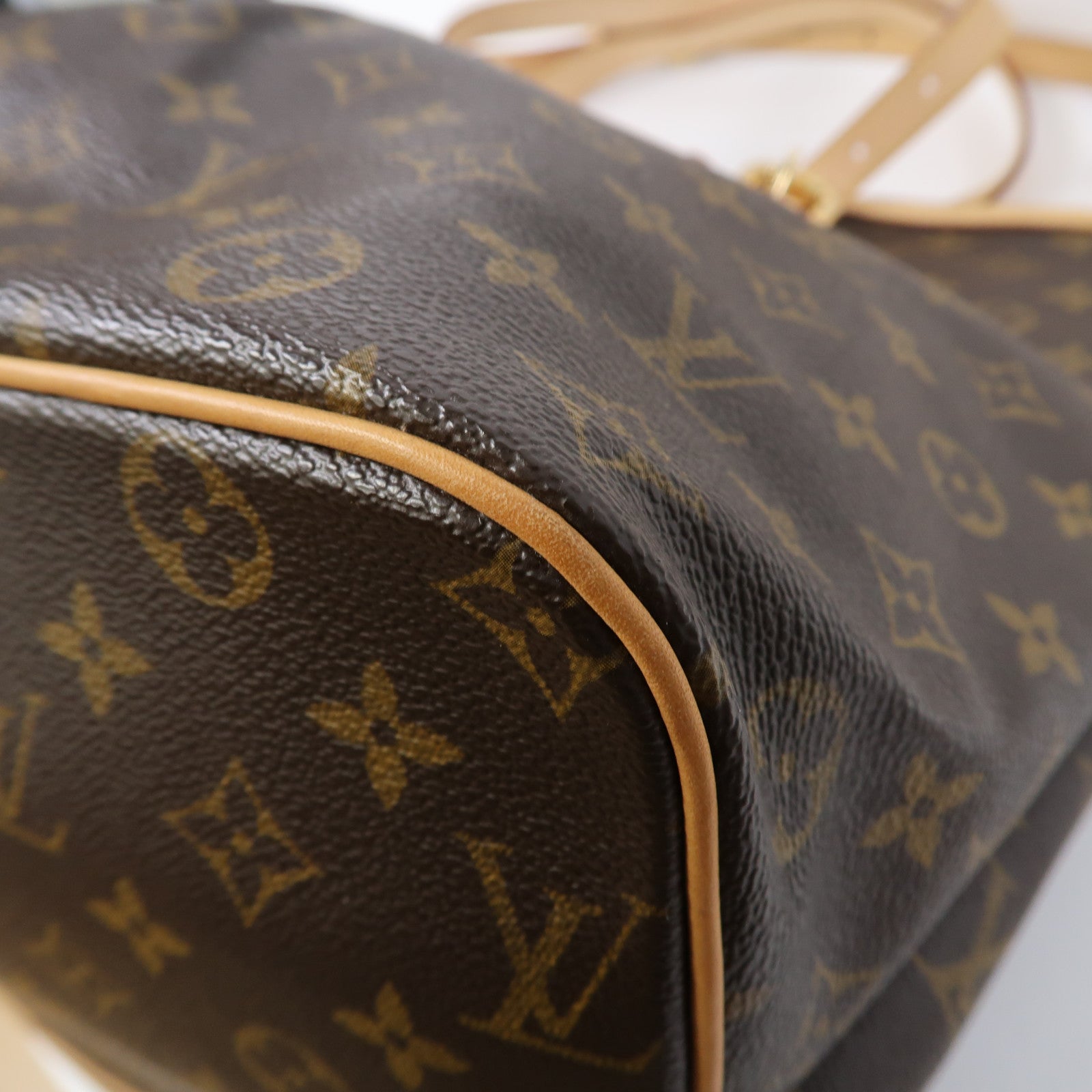 LOUIS VUITTON Monogram Palermo GM金扣手挽肩背兩用袋啡色