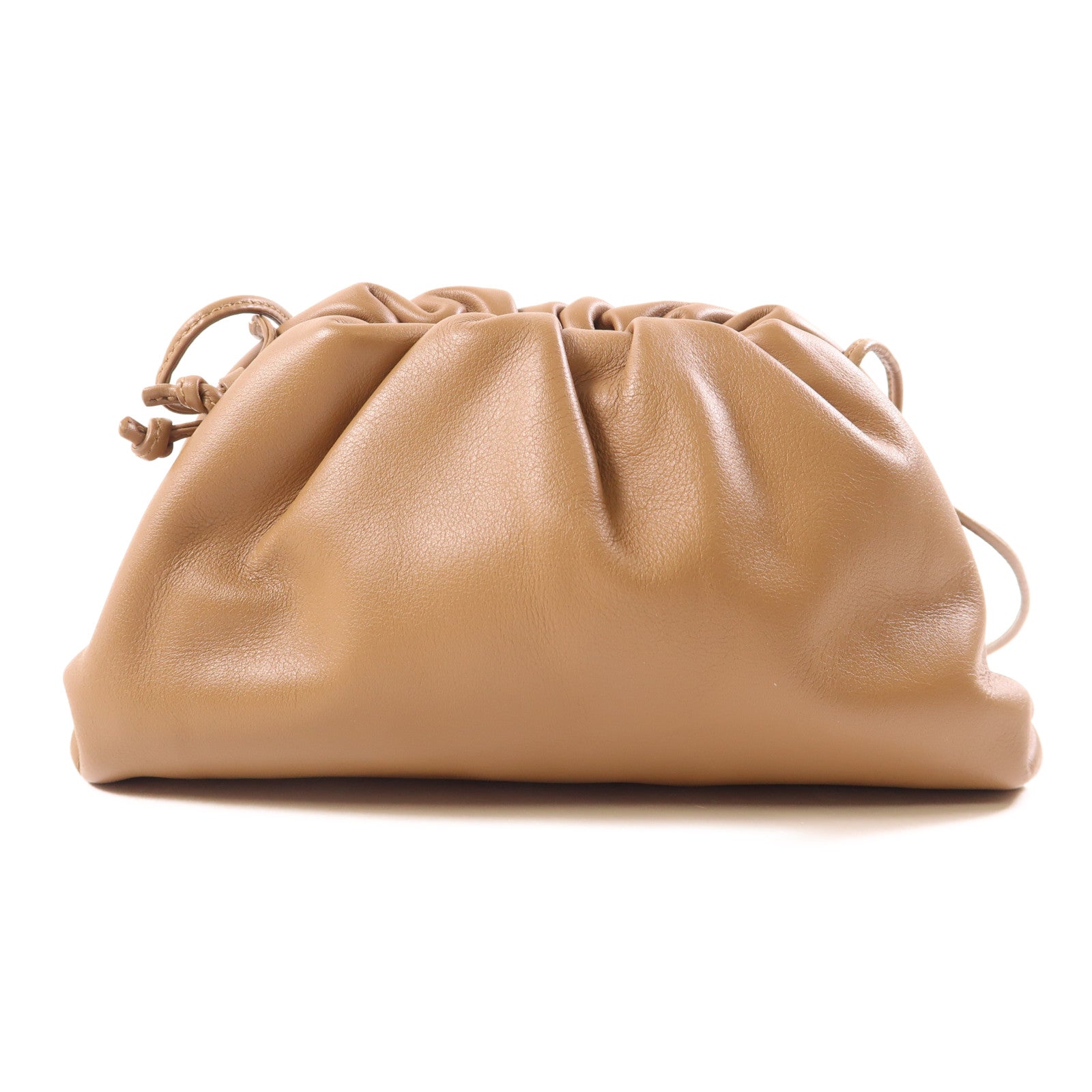 BOTTEGA VENETA 牛皮皮革Mini Pouch金扣肩背袋