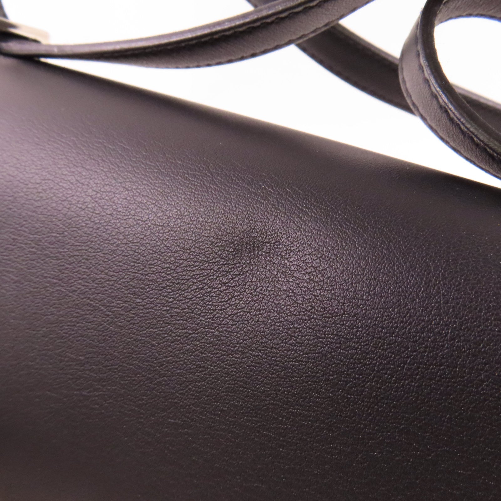 HERMES 【激減優惠】Swift皮革Constance Mini銀扣肩背袋89 Noir
