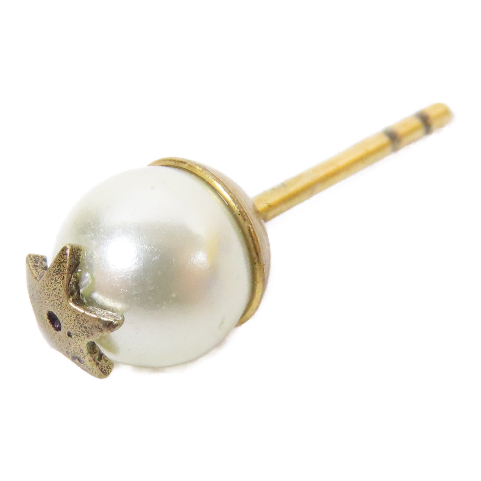 Dior 金屬Petit CD耳環金色