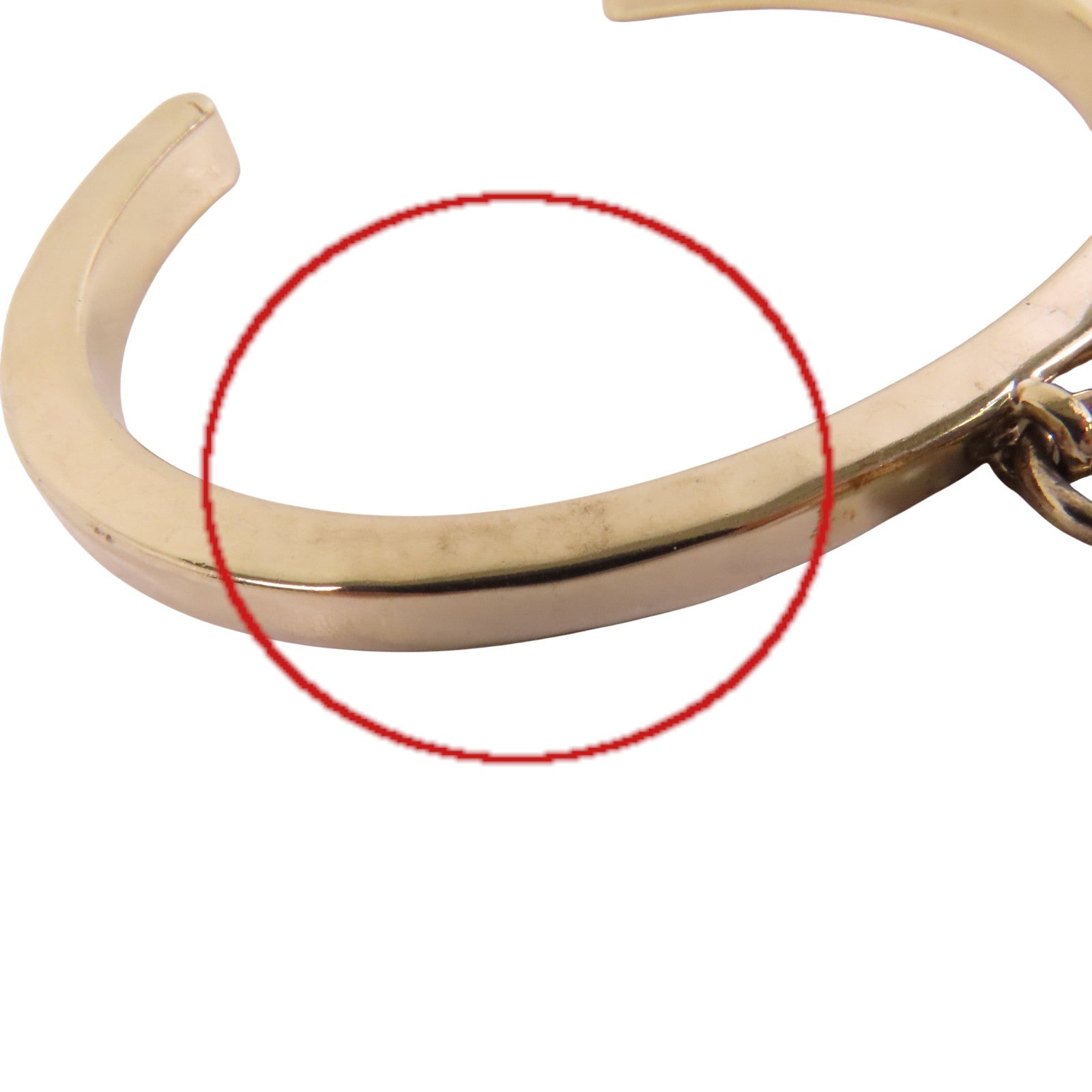 CHANEL 金屬/PVC/皮革Bangle手鐲