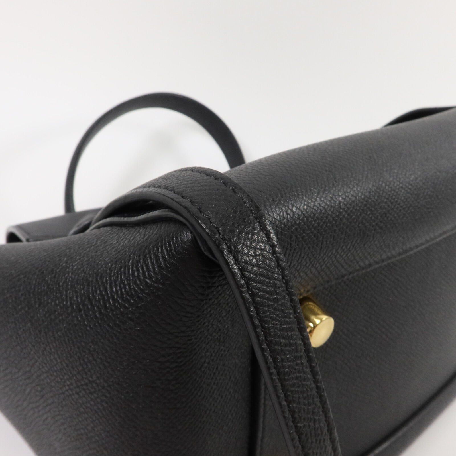 CELINE 牛皮皮革Micro Belt Bag手挽肩背兩用袋