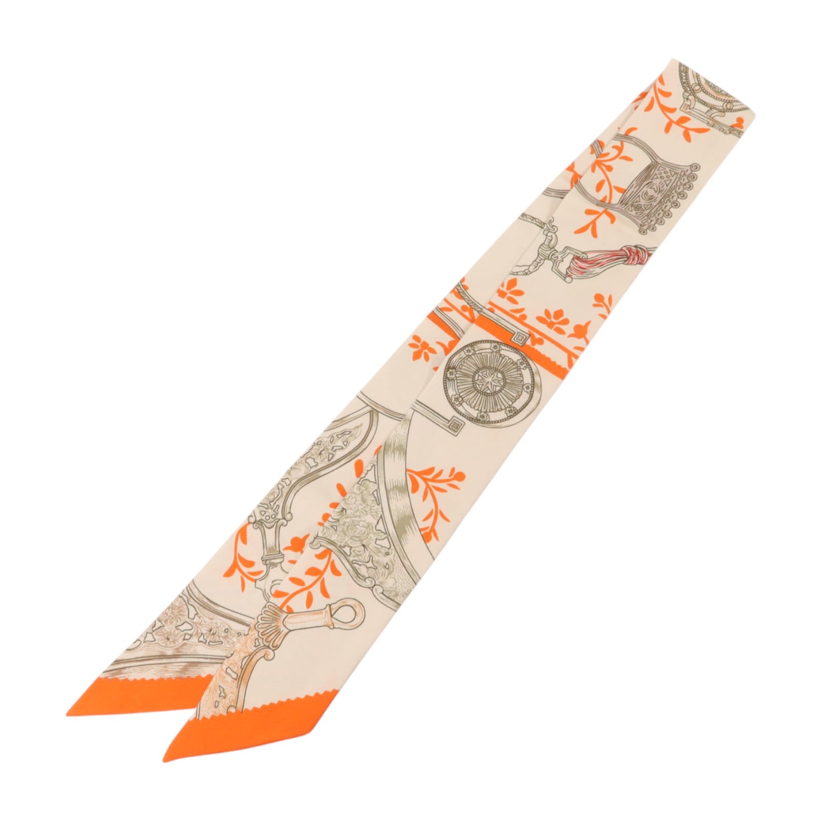 HERMES 絲質Twilly絲巾
