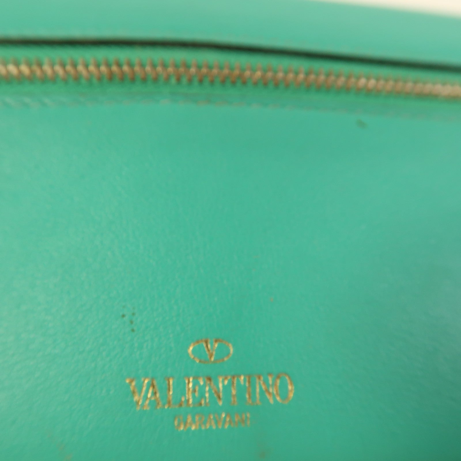 Valentino 牛皮皮革Long Wallet金扣長錢包