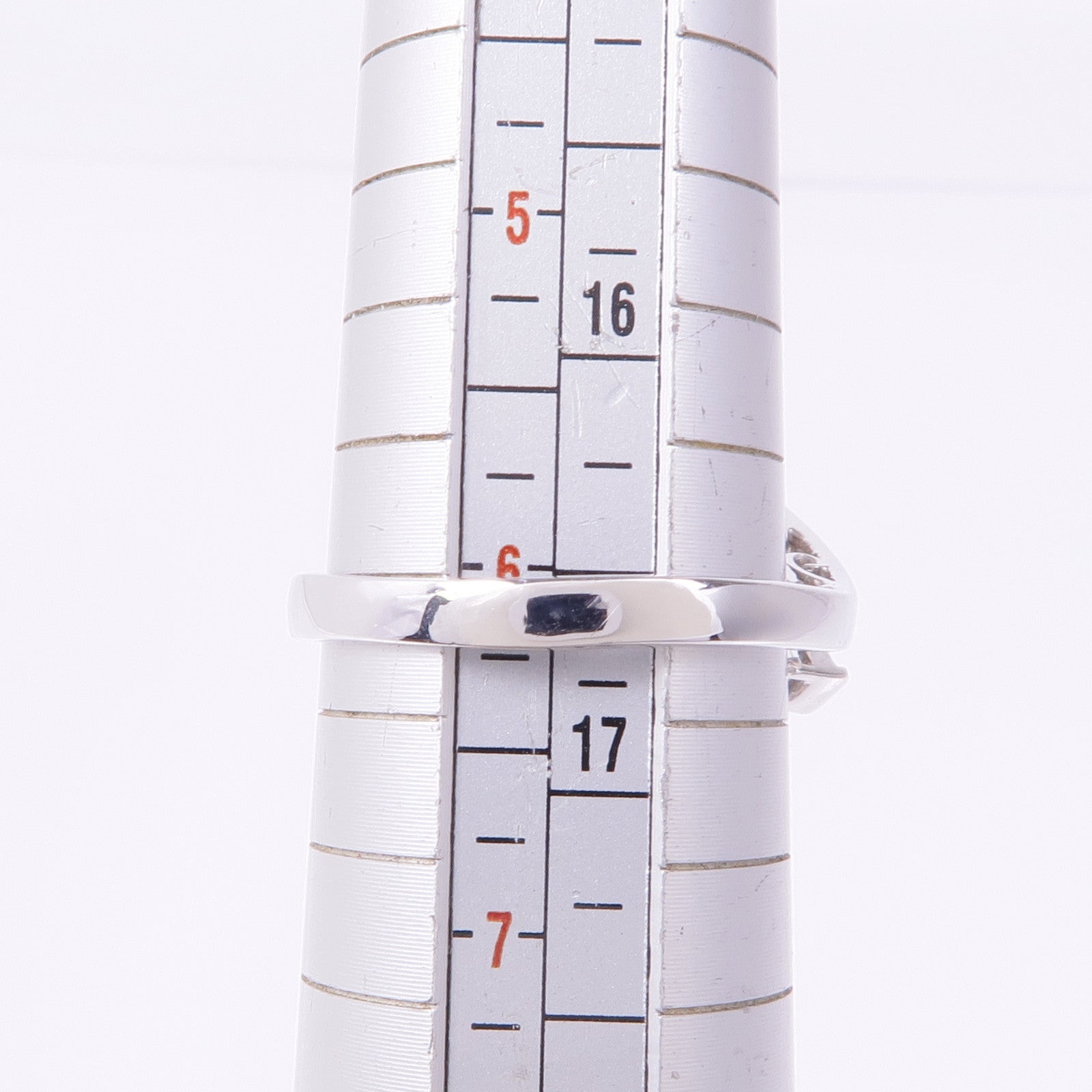 JEWELRY 18K白金Pearl Diamond Ring珍珠鑽石戒指US#6