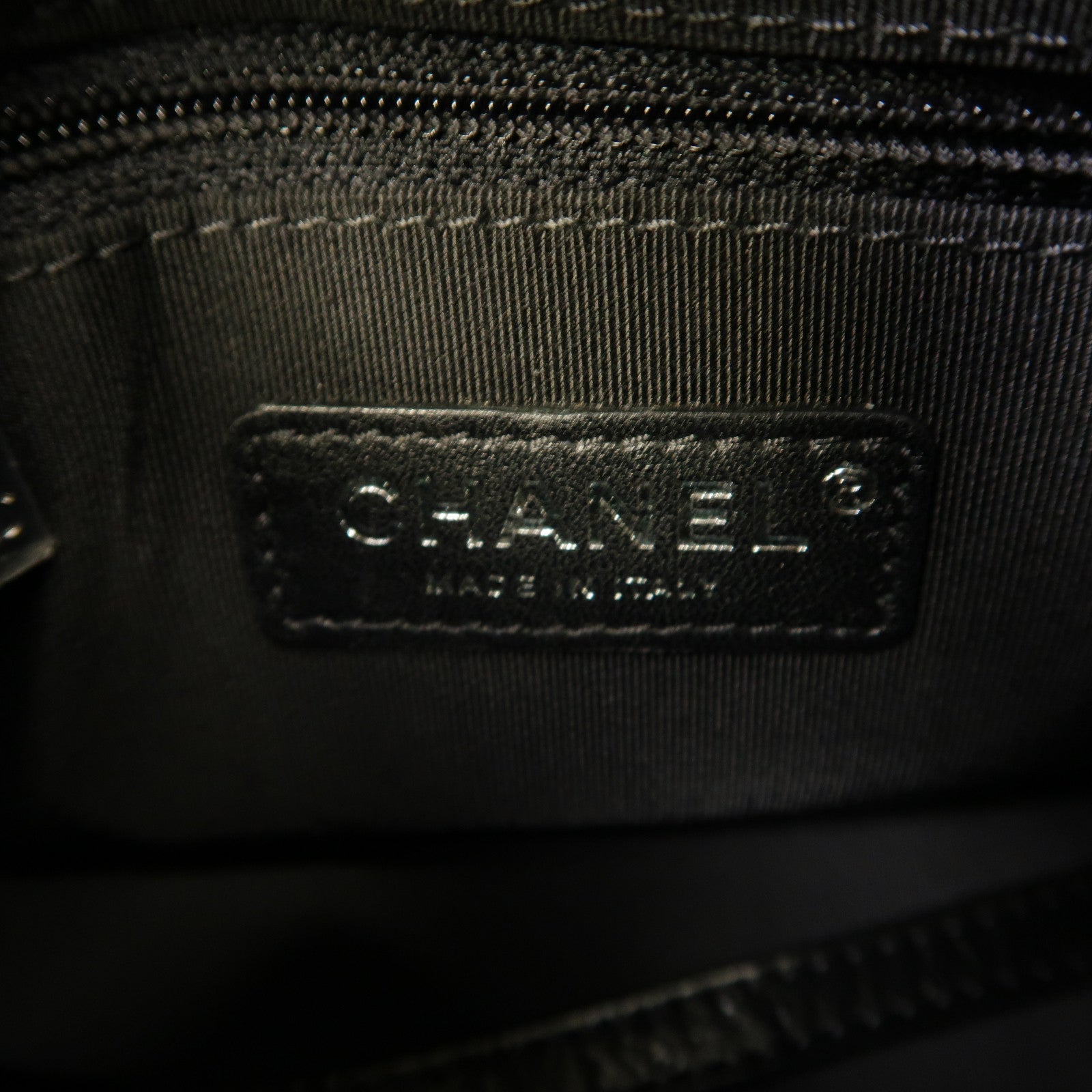 CHANEL 菱格Aged Calf皮革Gabrielle Small金扣/銀扣鏈帶肩背袋青銅色