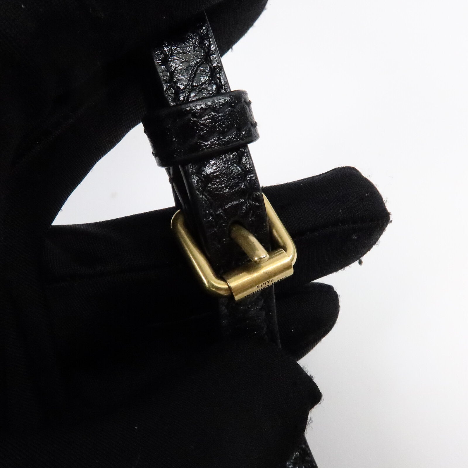 YVES SAINT LAURENT 牛皮皮革Toy Shopping手挽肩背兩用袋