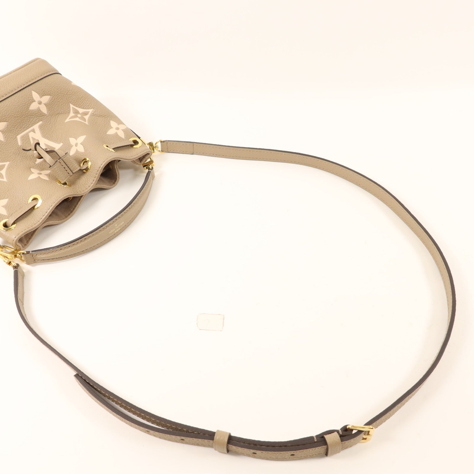 LOUIS VUITTON 【激減優惠】Monogram Empreinte Nano Noe金扣手挽肩背兩用袋