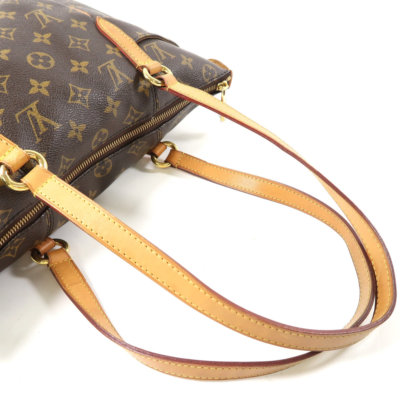 LOUIS VUITTON Monogram Totally金扣肩背袋啡色