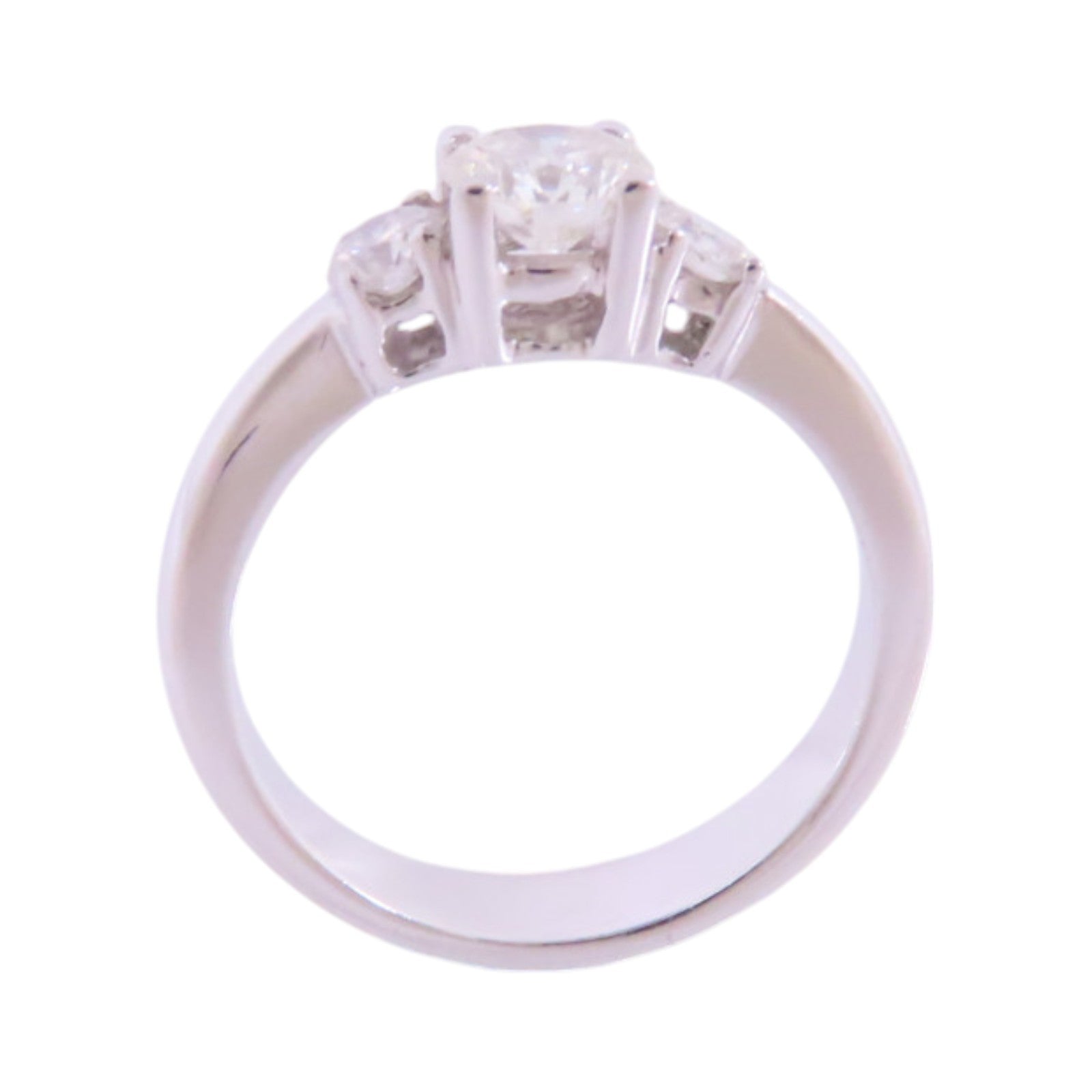 JEWELRY 18K白金/鑽石Diamond Ring戒指US#4