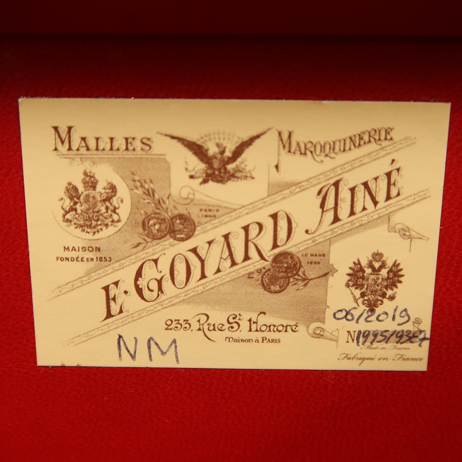 GOYARD 塗層帆布Minaudiere Trunk Bag銀扣肩背袋