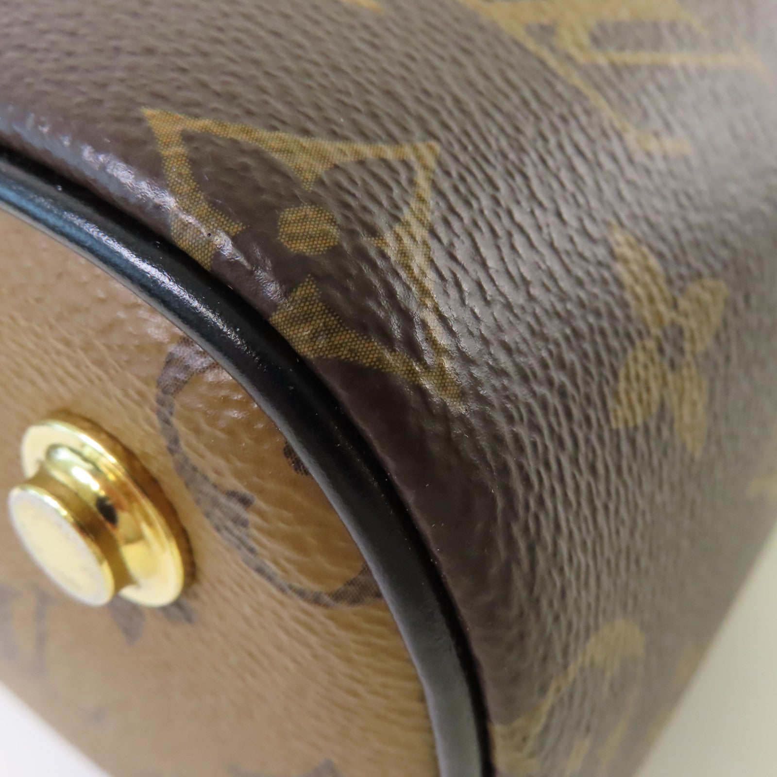 LOUIS VUITTON 【激減優惠】Monogram Vanity PM 2Way Shoulder Bag金扣手挽肩背兩用袋啡色