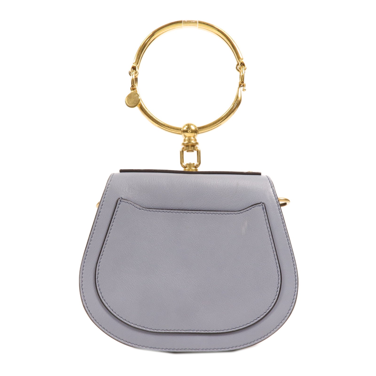 Chloe 牛皮皮革Shoulder Bag金扣手挽肩背兩用袋