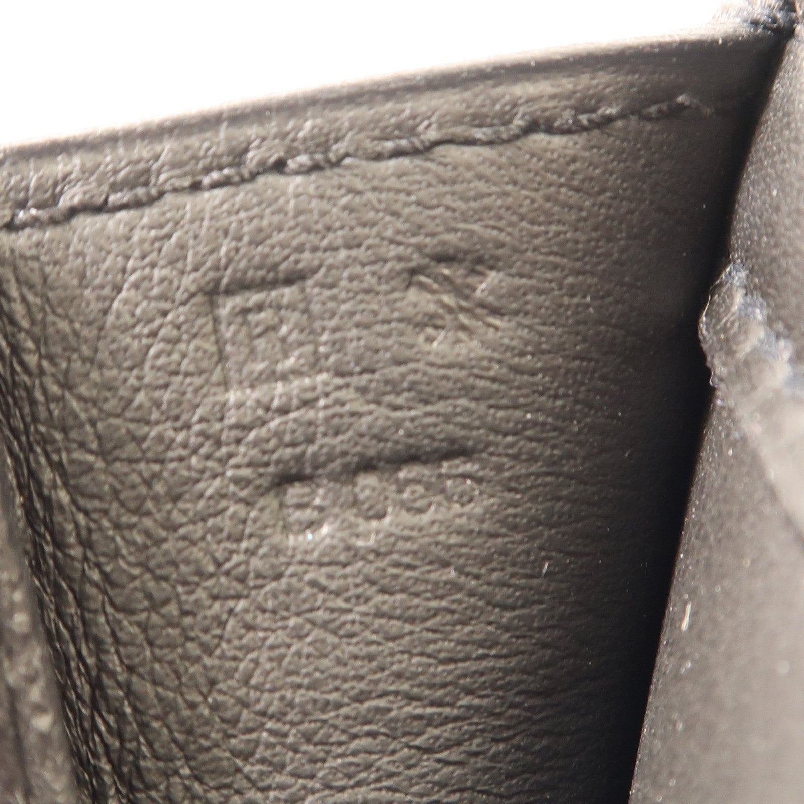 HERMES Evercolor皮革Steve Travel銀扣手挽肩背兩用袋Noir