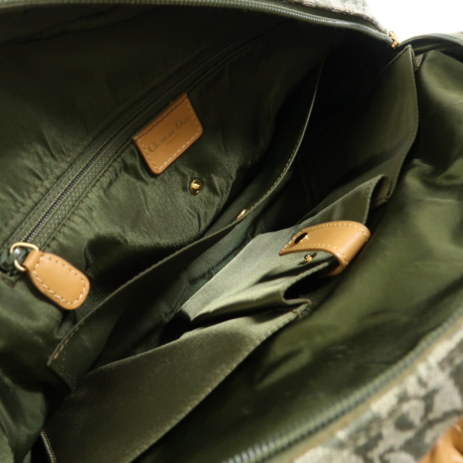 Dior 帆布Vintage Hand Bag金扣手挽袋