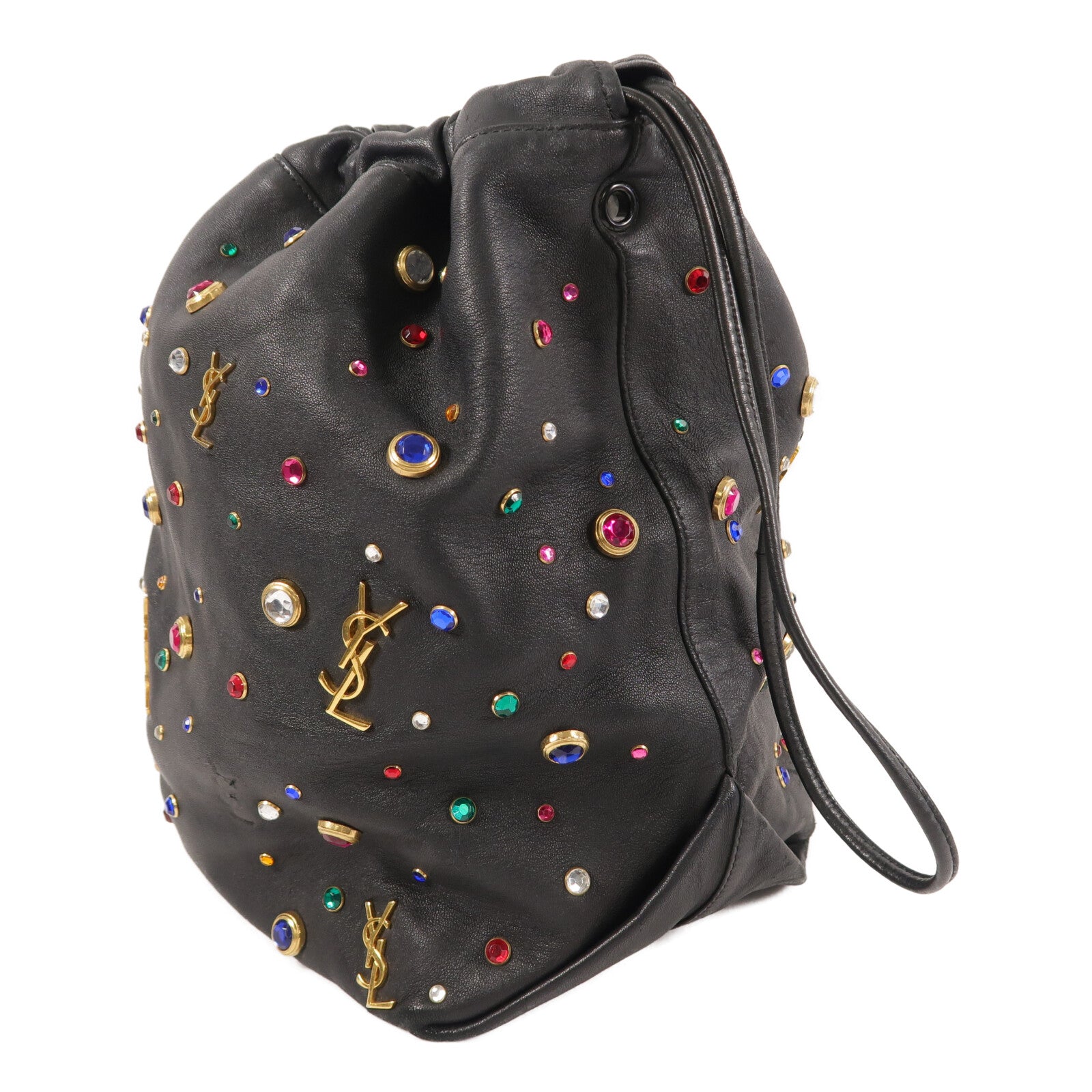 YVES SAINT LAURENT 牛皮皮革Chain Shoulder Bag鏈帶肩背袋
