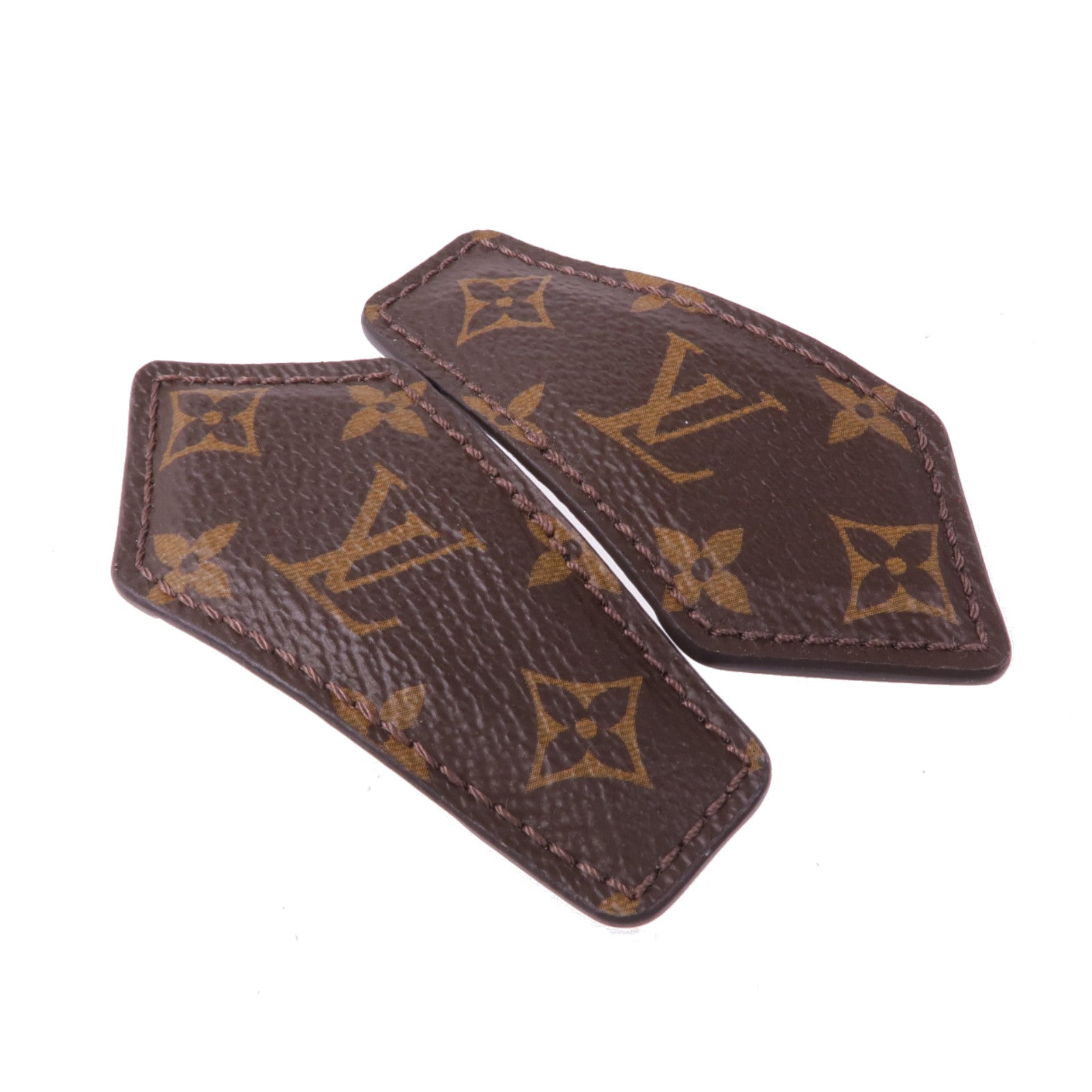 LOUIS VUITTON Monogram Hair Clips金扣髮夾