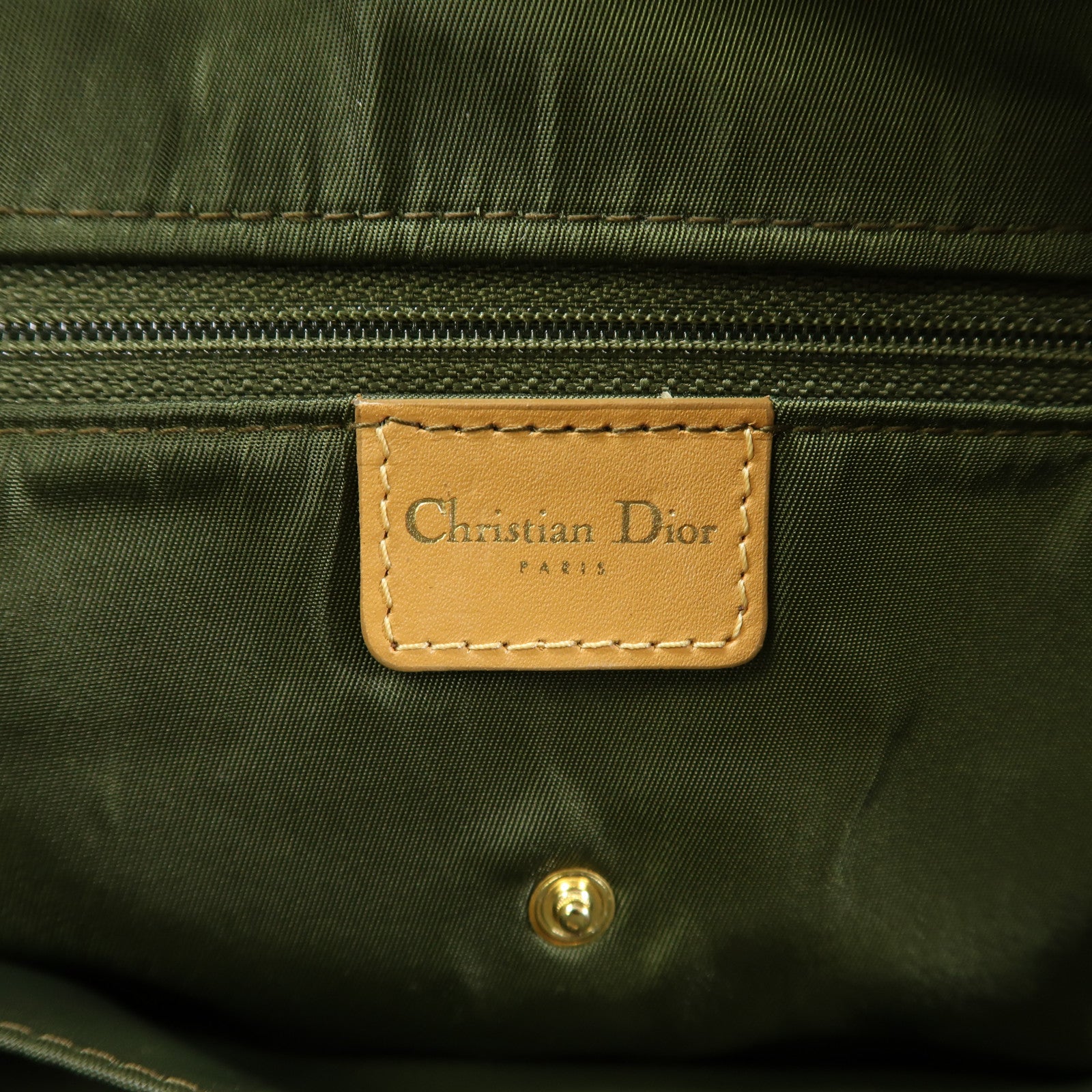 Dior 帆布Vintage Hand Bag金扣手挽袋