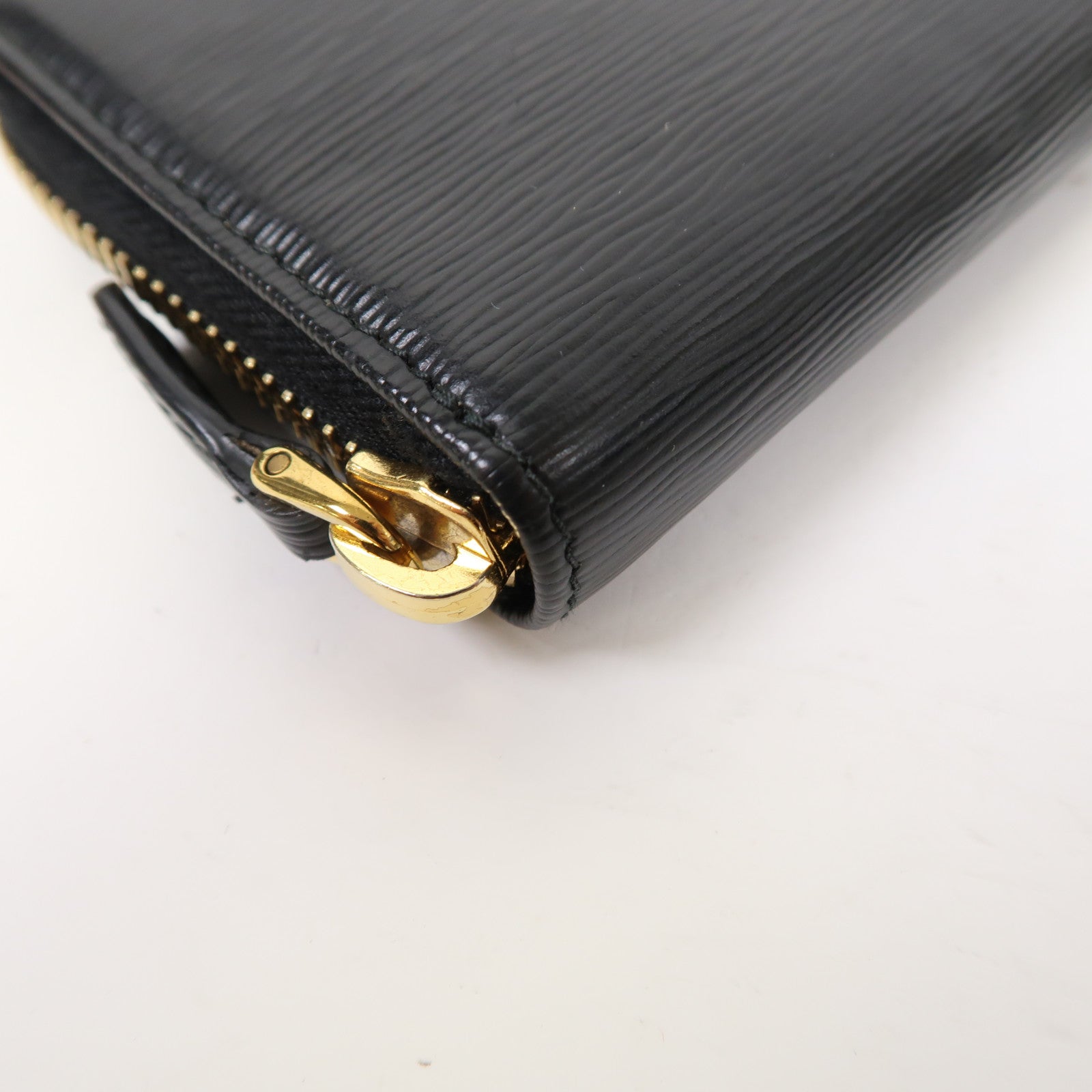 PRADA 【激減優惠】牛皮皮革Card Coin Case金扣卡片套/零錢包黑色