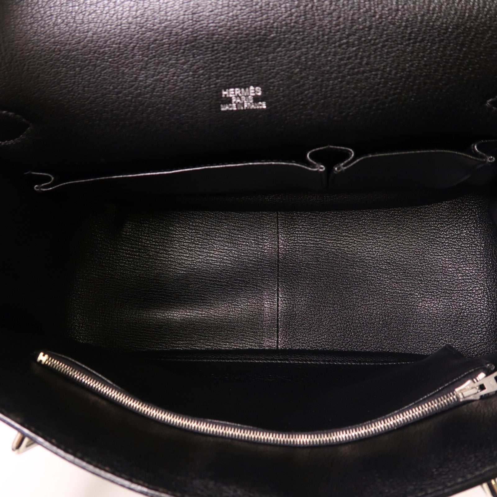 HERMES Togo皮革Jypesiere 34銀扣肩背袋