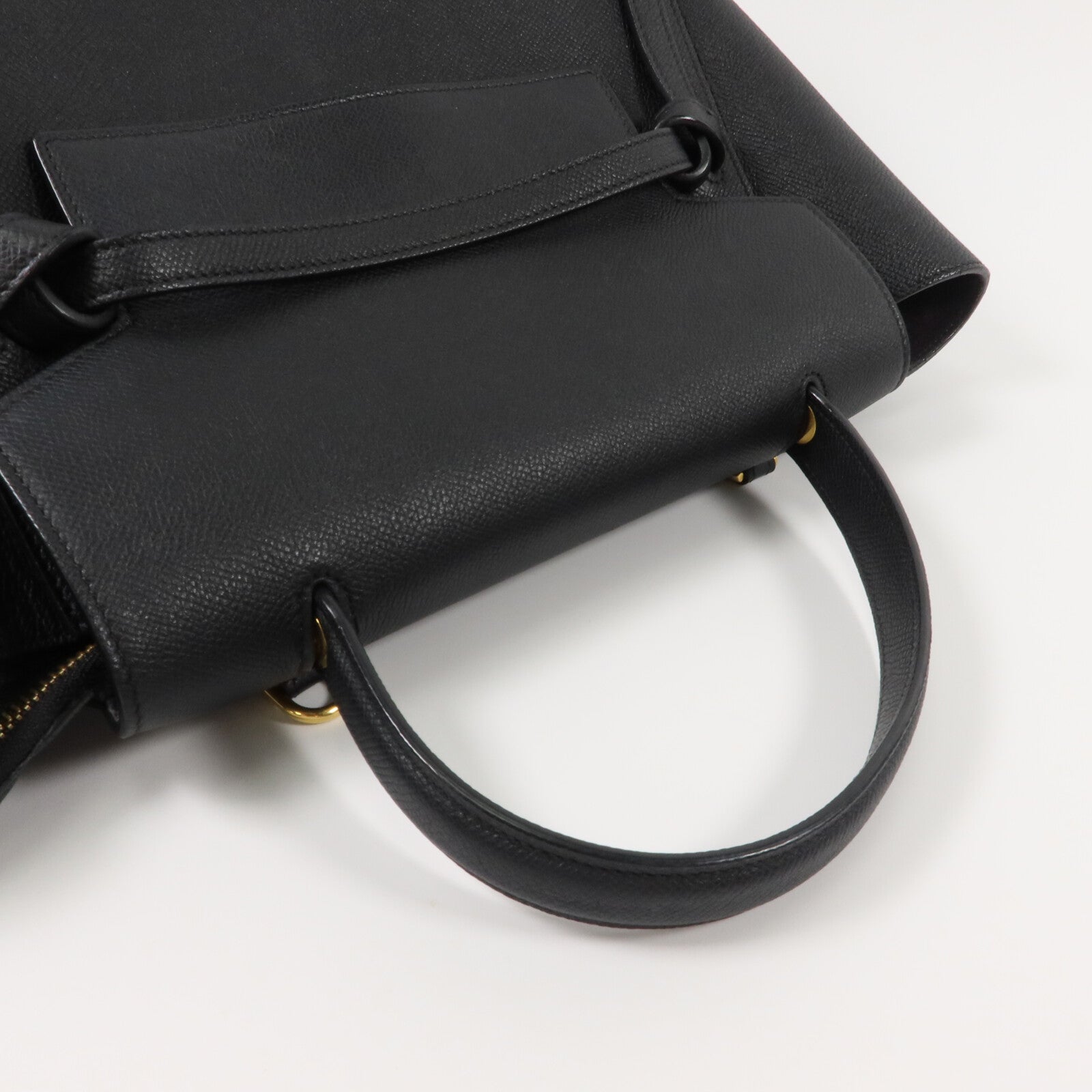 CELINE 牛皮皮革Micro Belt Bag手挽肩背兩用袋