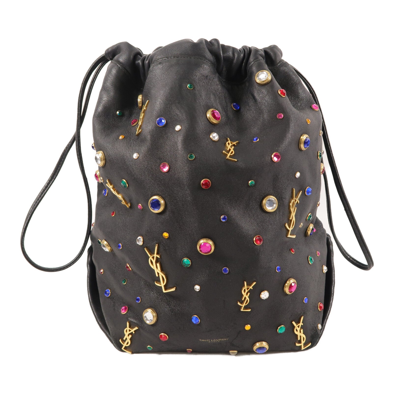 YVES SAINT LAURENT 牛皮皮革Chain Shoulder Bag鏈帶肩背袋