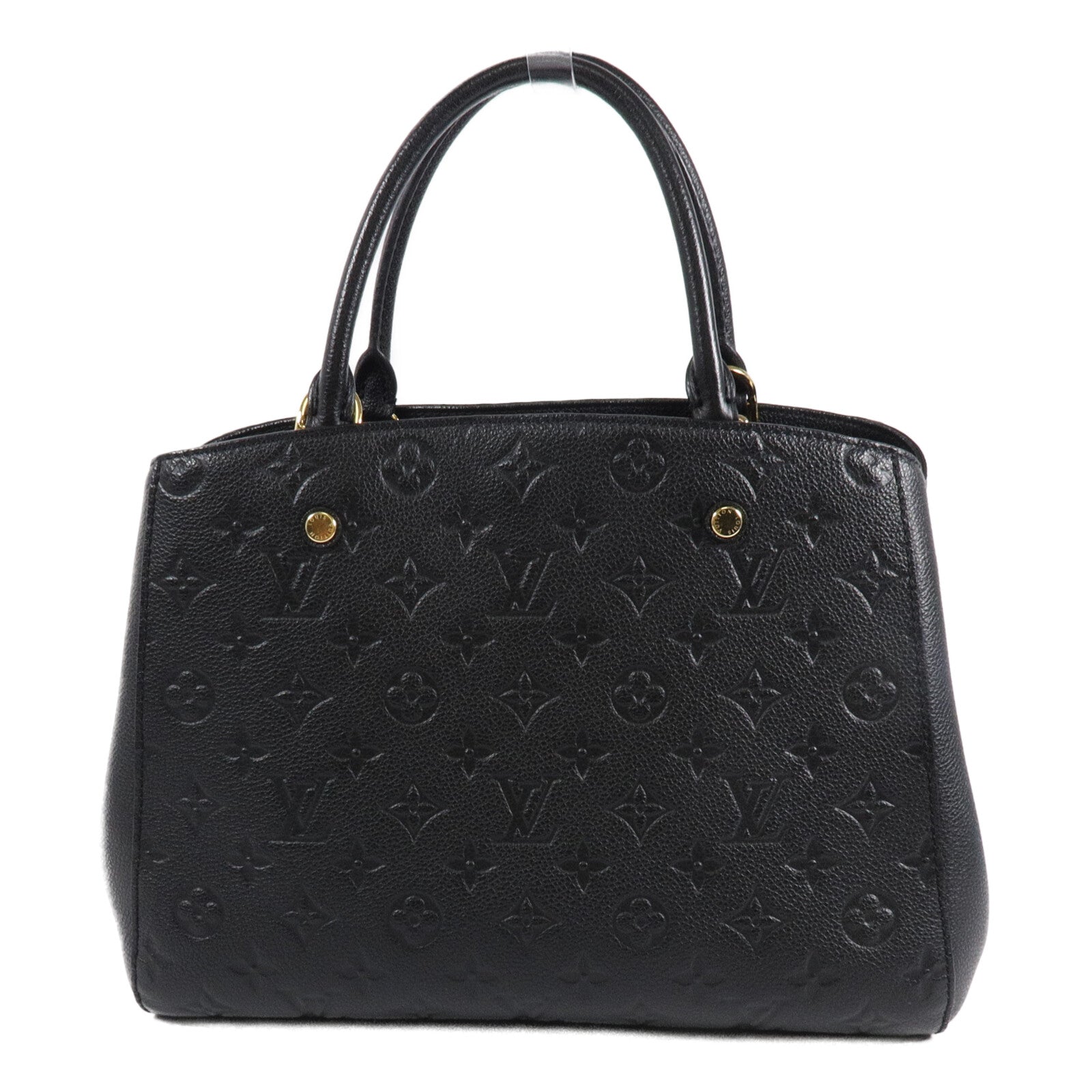 LOUIS VUITTON Monogram Empreinte Montaigne MM手挽肩背兩用袋