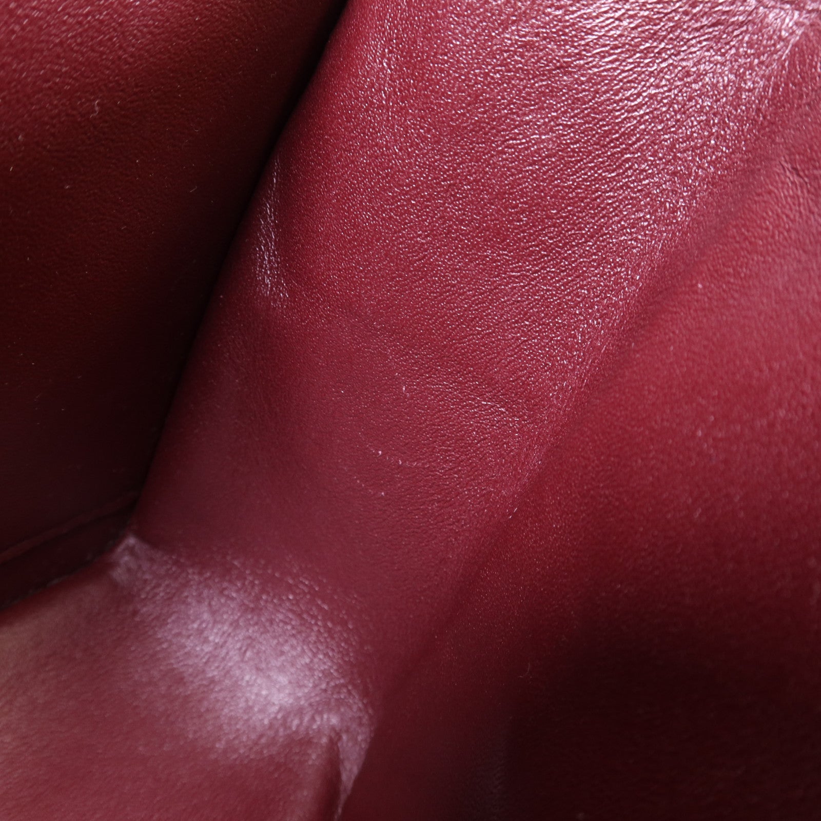 CHANEL 牛皮皮革Large Classic銀扣鏈帶肩背袋