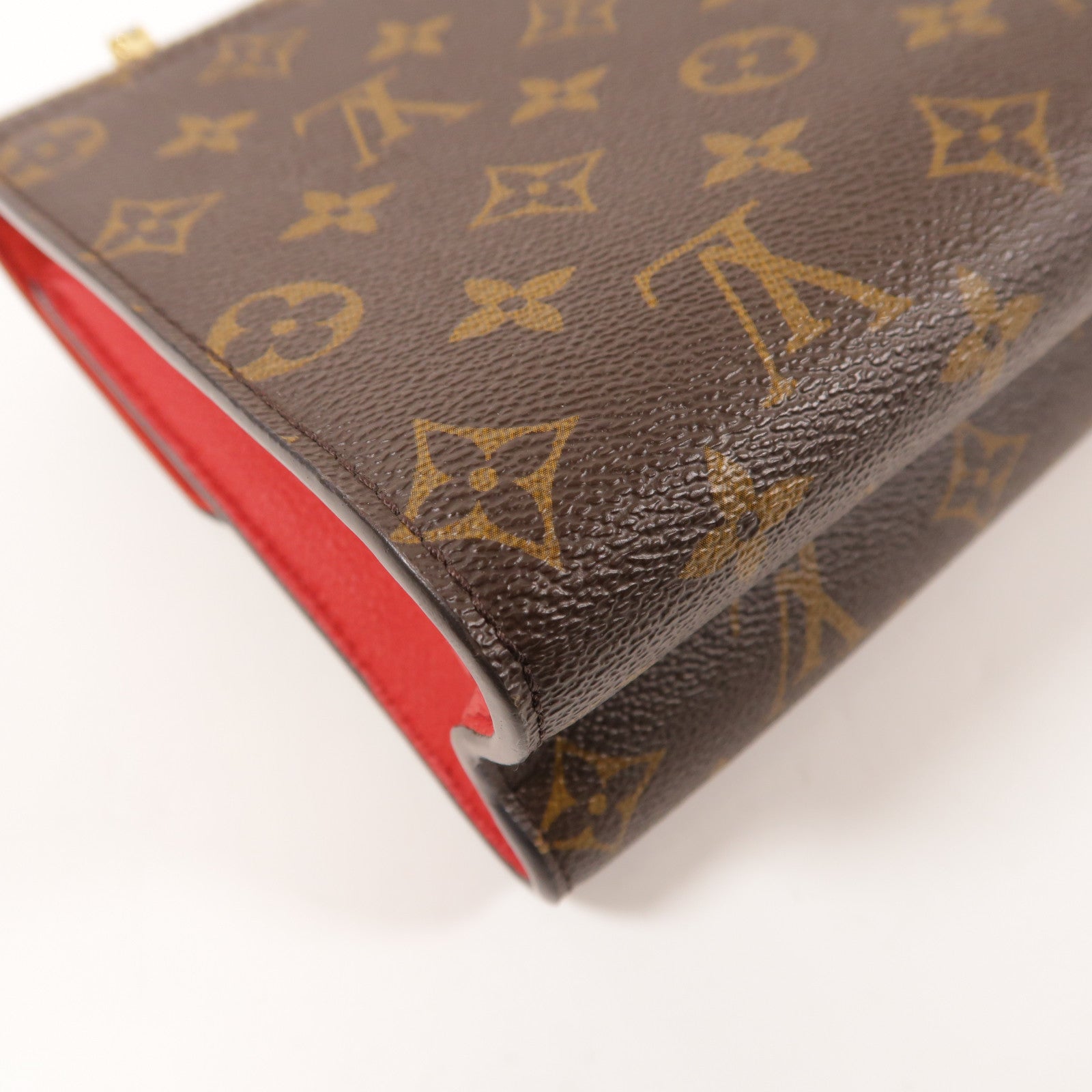 LOUIS VUITTON Monogram Victoire金扣鏈帶肩背袋