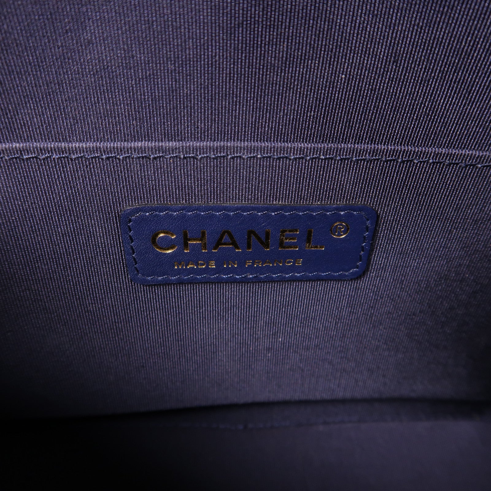 CHANEL 【激減優惠】牛皮皮革Shoulder Bag金扣鏈帶肩背袋藍色