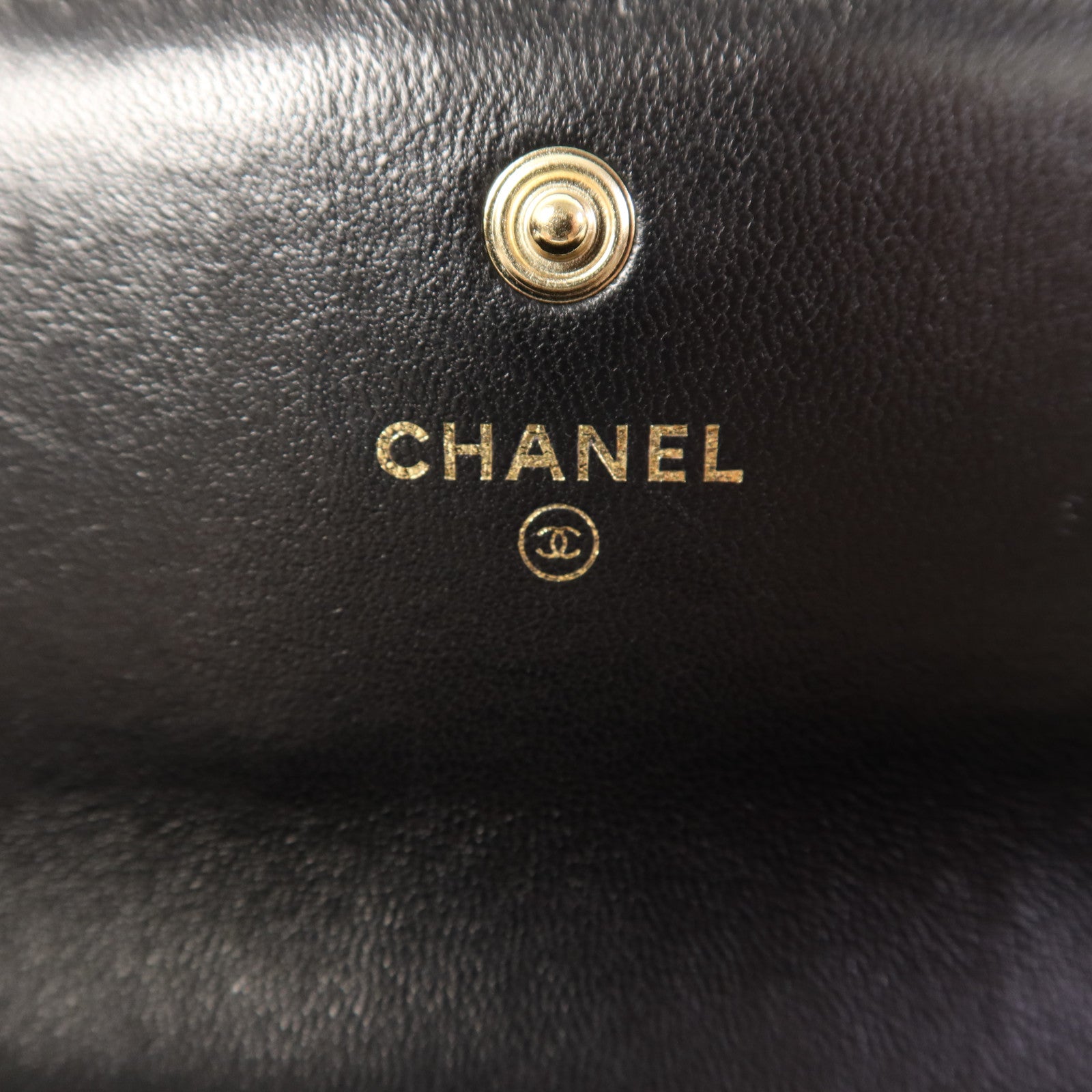 CHANEL 天鵝絨Chain Shoulder Bag金扣鏈帶肩背袋