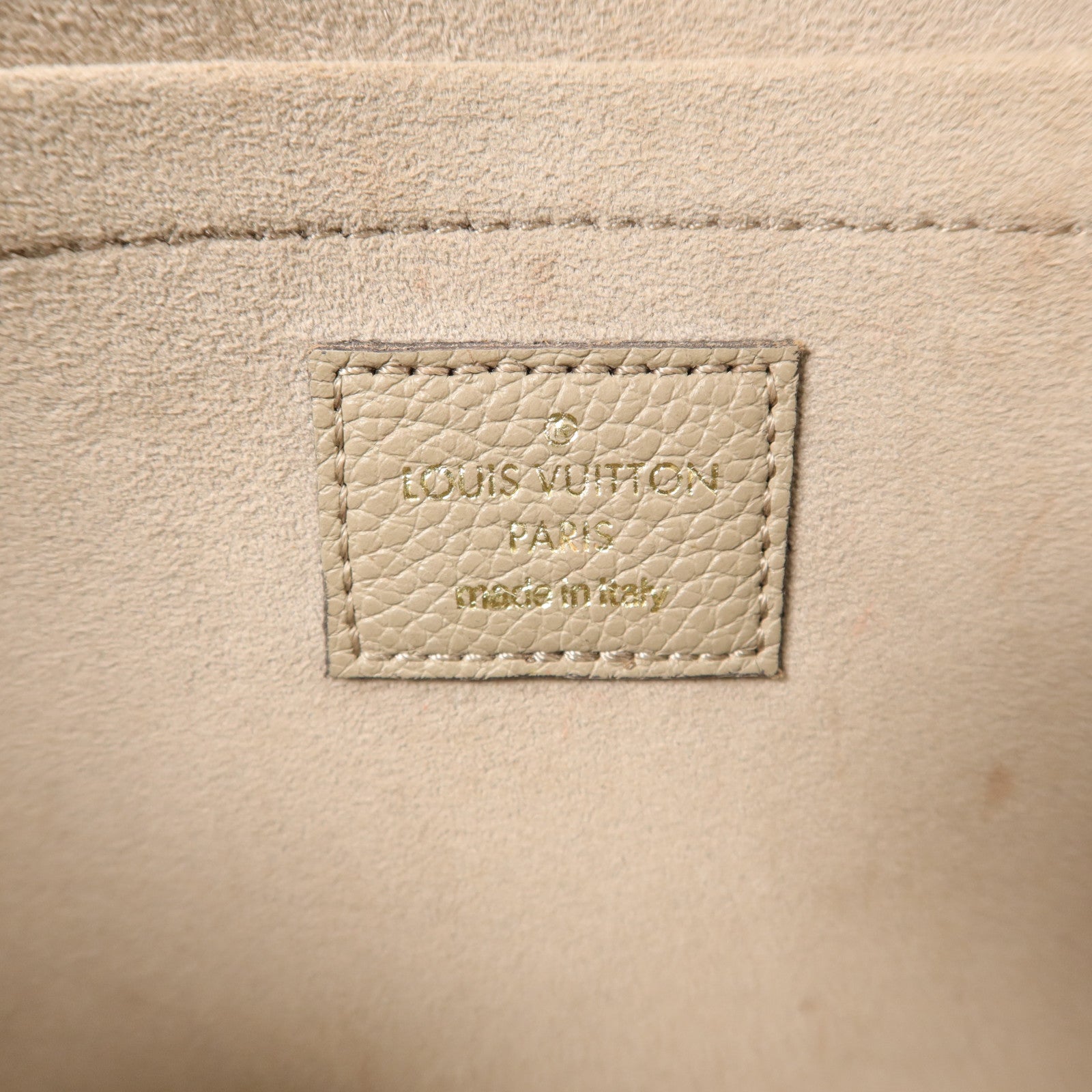 LOUIS VUITTON Monogram Empreinte Pochette Felicie鏈帶肩背袋