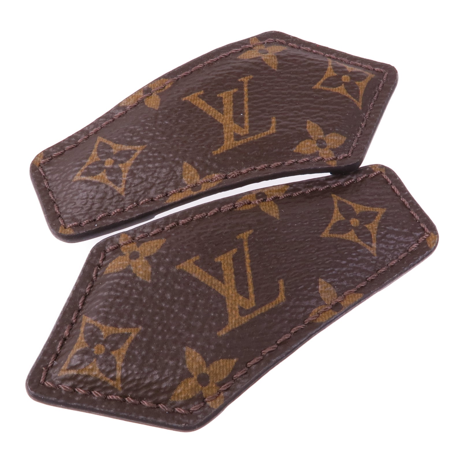 LOUIS VUITTON Monogram Hair Clips金扣髮夾