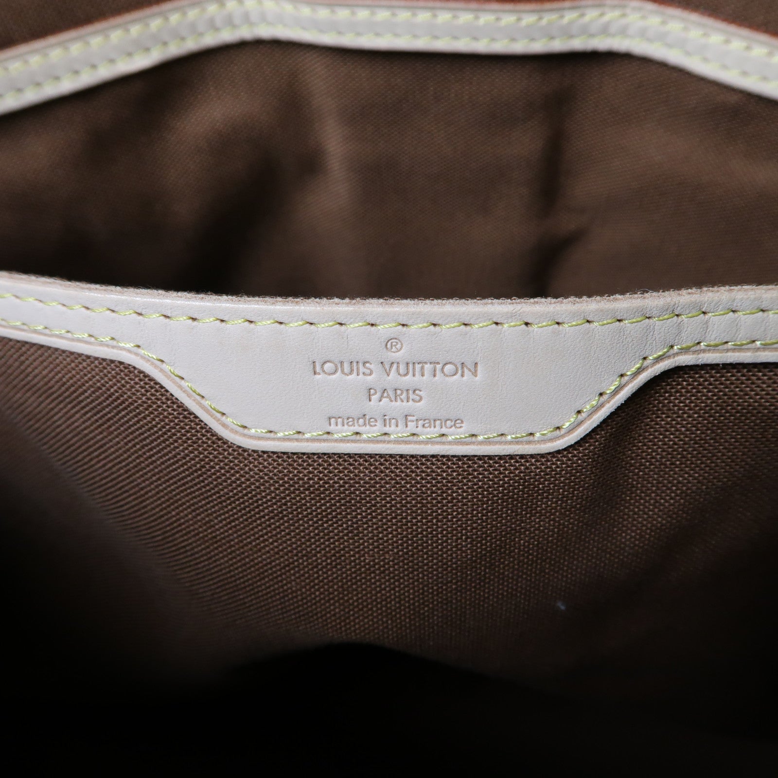 LOUIS VUITTON Monogram Palermo GM金扣手挽肩背兩用袋啡色