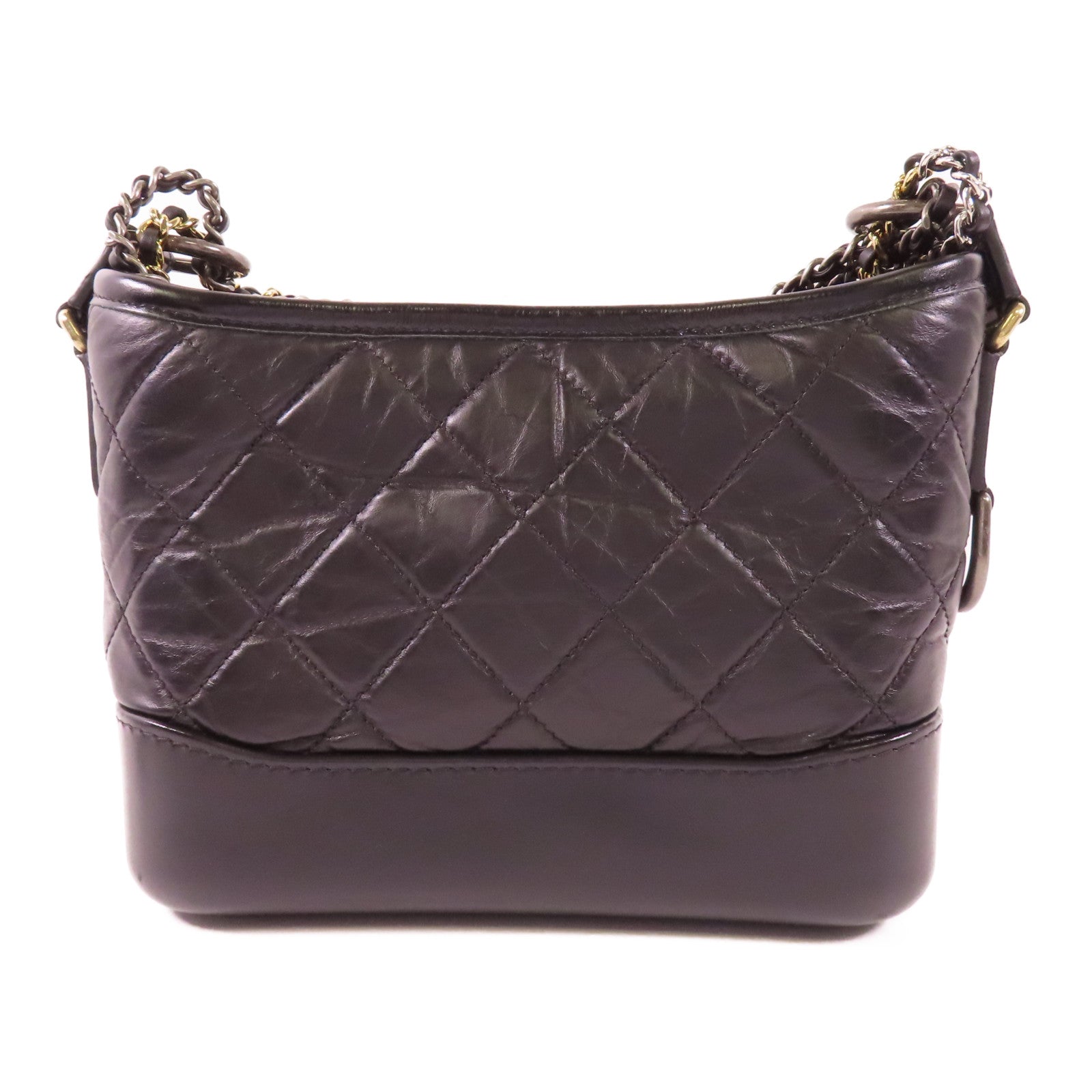 CHANEL 牛皮皮革Gabrielle鏈帶肩背袋