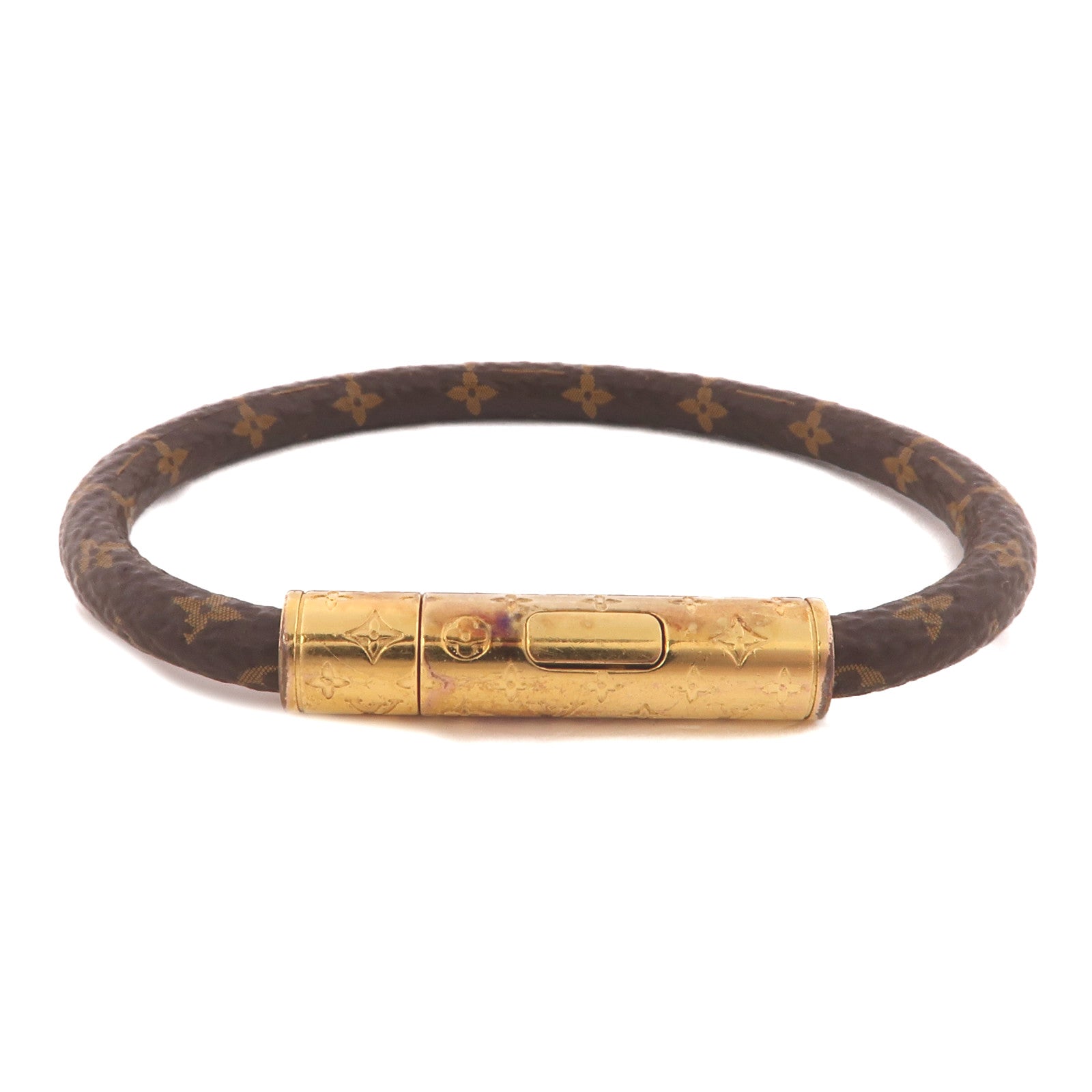 LOUIS VUITTON Monogram Bracelet金扣手鐲