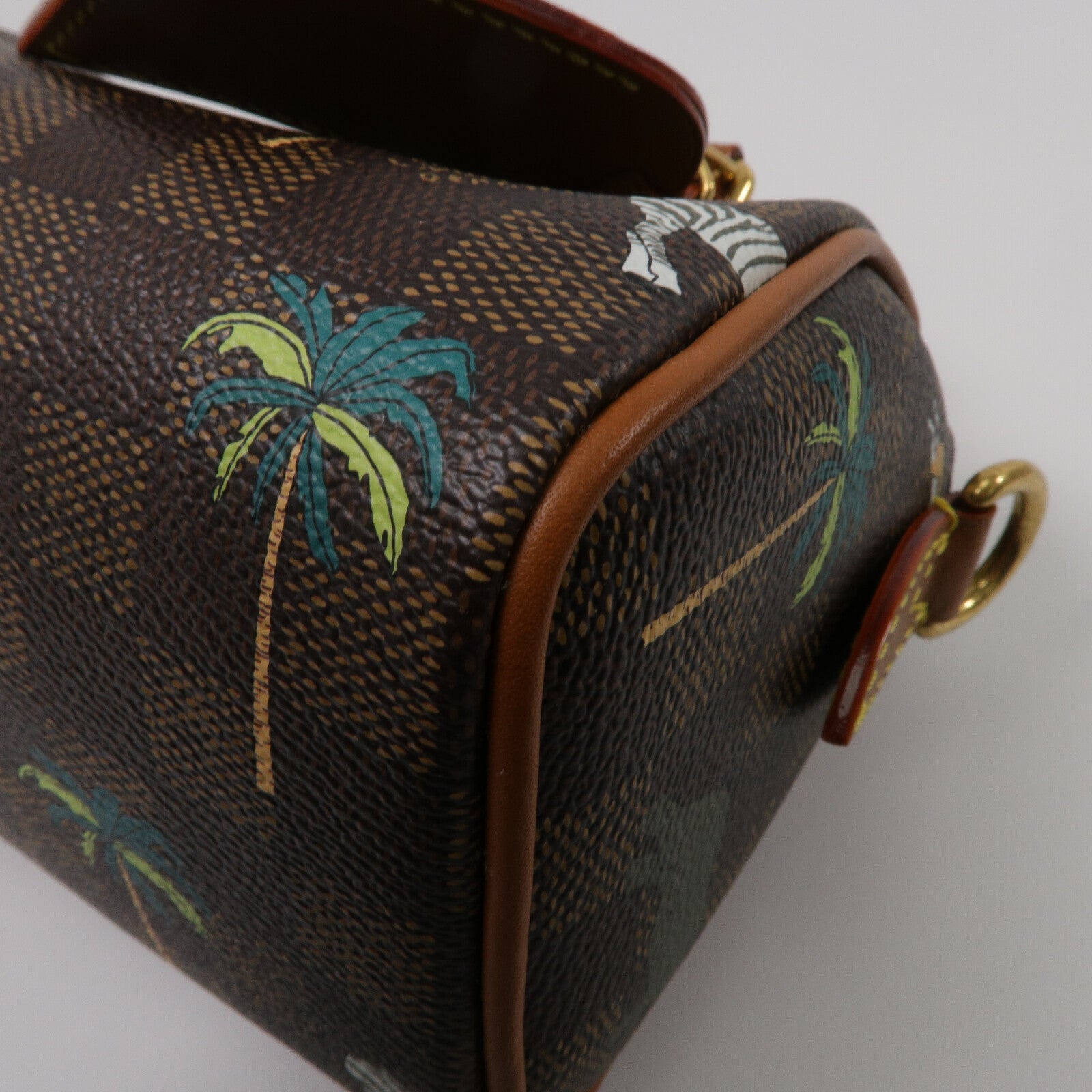 LOUIS VUITTON Damier Heritage Speedy Bandouliere 18 x The Darjeeling手挽肩背兩用袋
