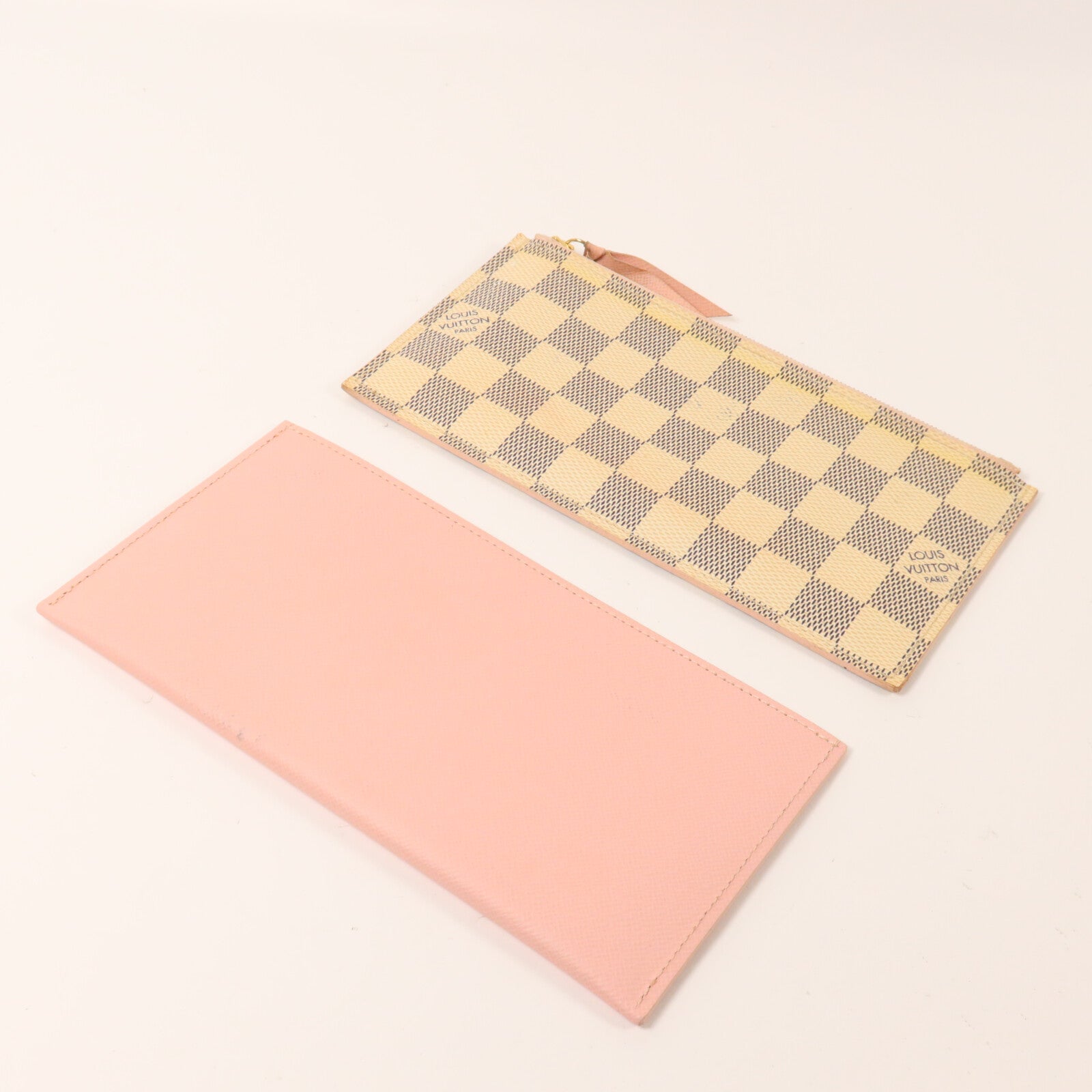 LOUIS VUITTON Damier Azur Felicie Pochette鏈帶肩背袋