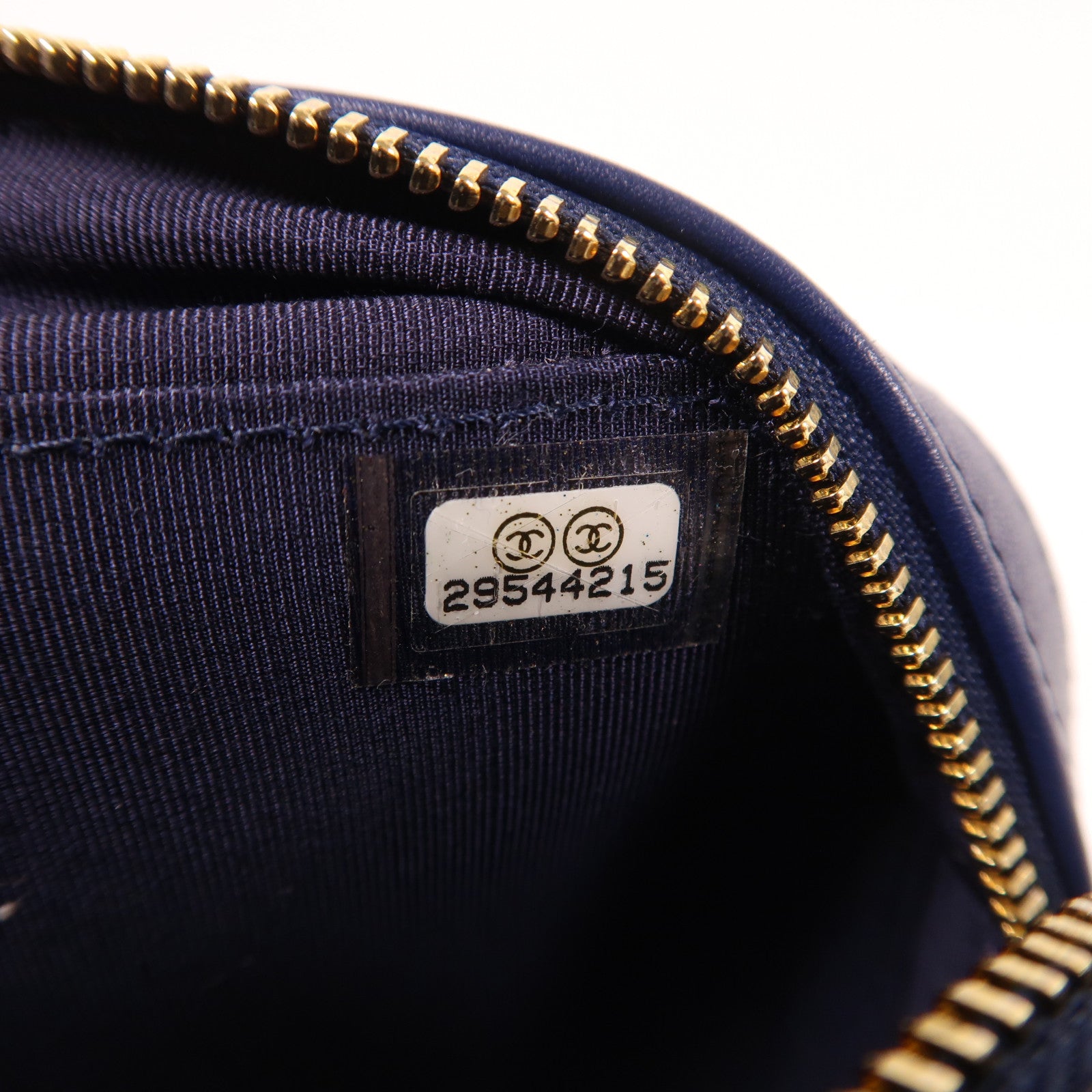 CHANEL 【激減優惠】牛皮皮革Shoulder Bag金扣鏈帶肩背袋藍色