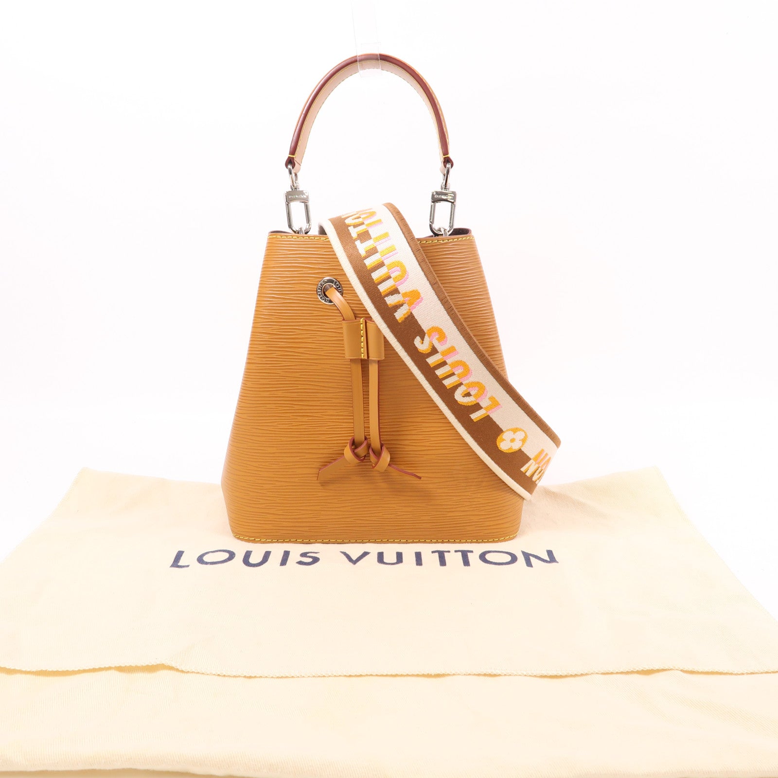 LOUIS VUITTON LV SHW NeoNoe BB 2 Way Shoulder Bag M57706 Epi Brown
