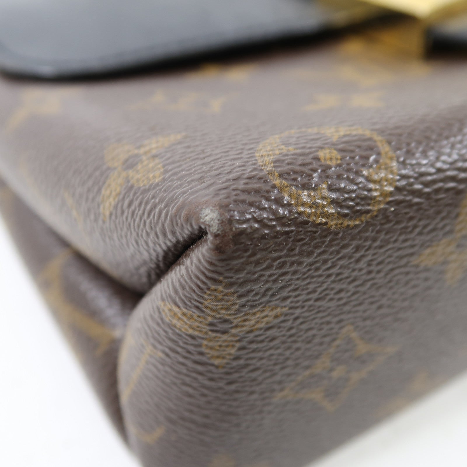 LOUIS VUITTON 【激減優惠】Monogram Locky BB金扣手挽肩背兩用袋啡色/黑色