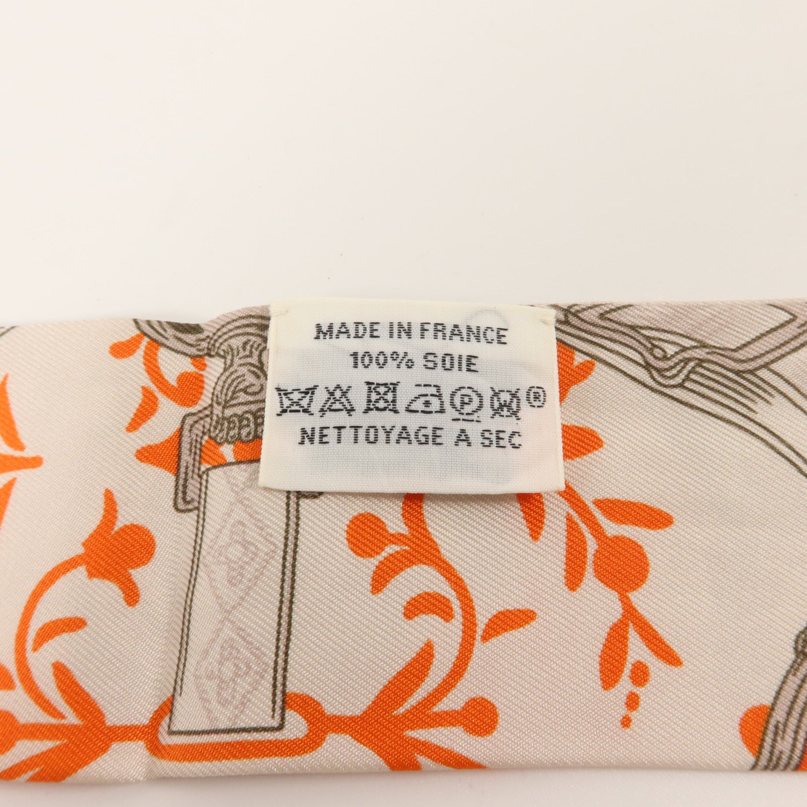 HERMES 絲質Twilly絲巾