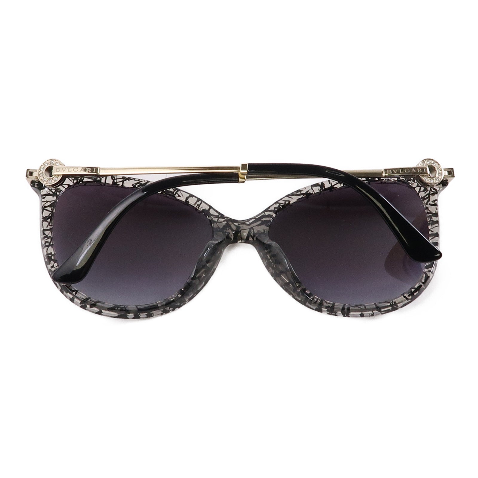 BVLGARI PVC/金屬Sunglasses太陽眼鏡灰色