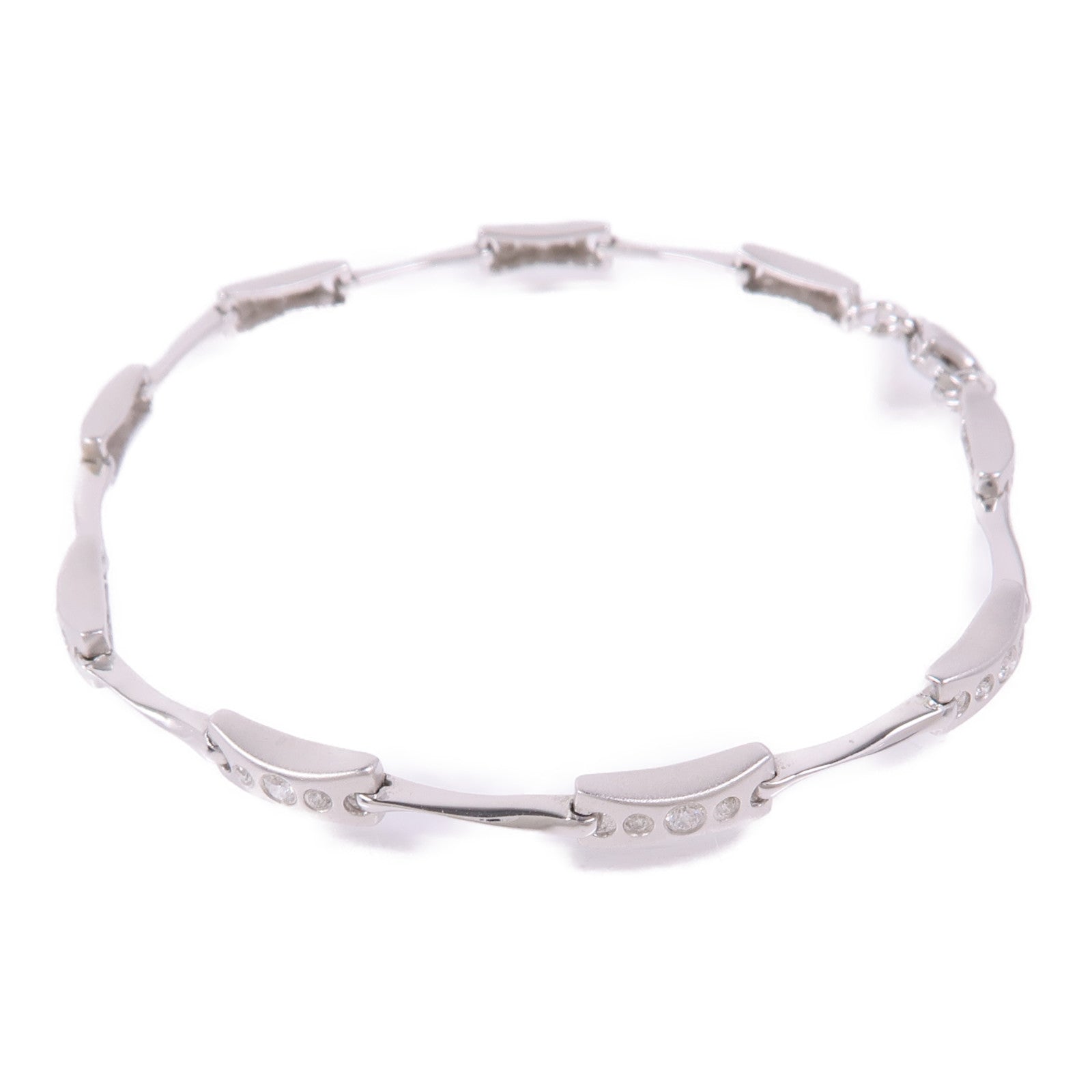 JEWELRY 【激減優惠】18K白金Diamond Bracelet鑽石手鏈