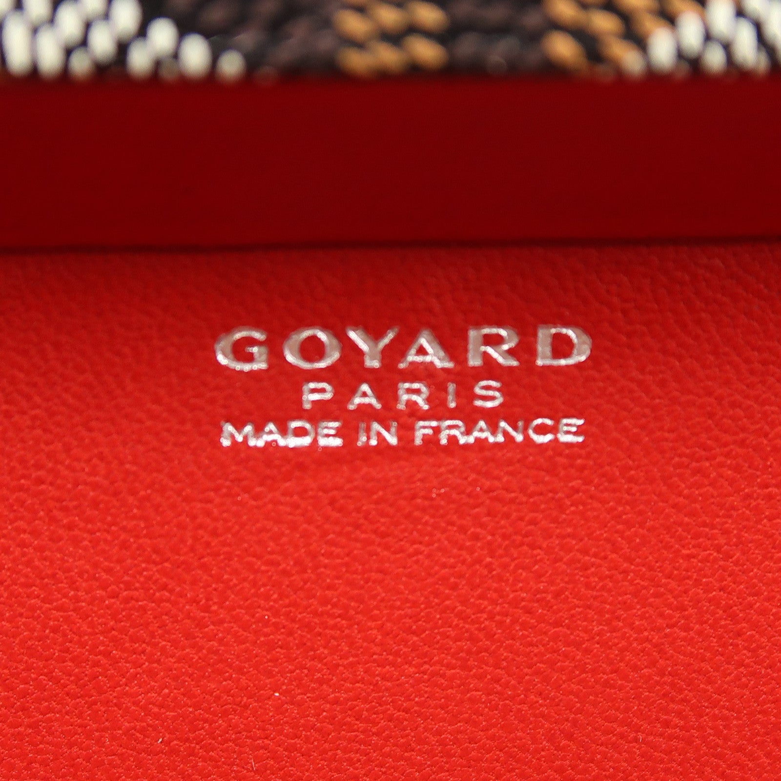 GOYARD 塗層帆布Minaudiere Trunk Bag銀扣肩背袋