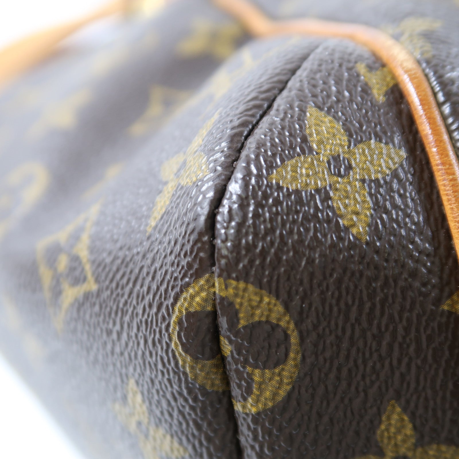 LOUIS VUITTON Monogram Totally金扣肩背袋啡色