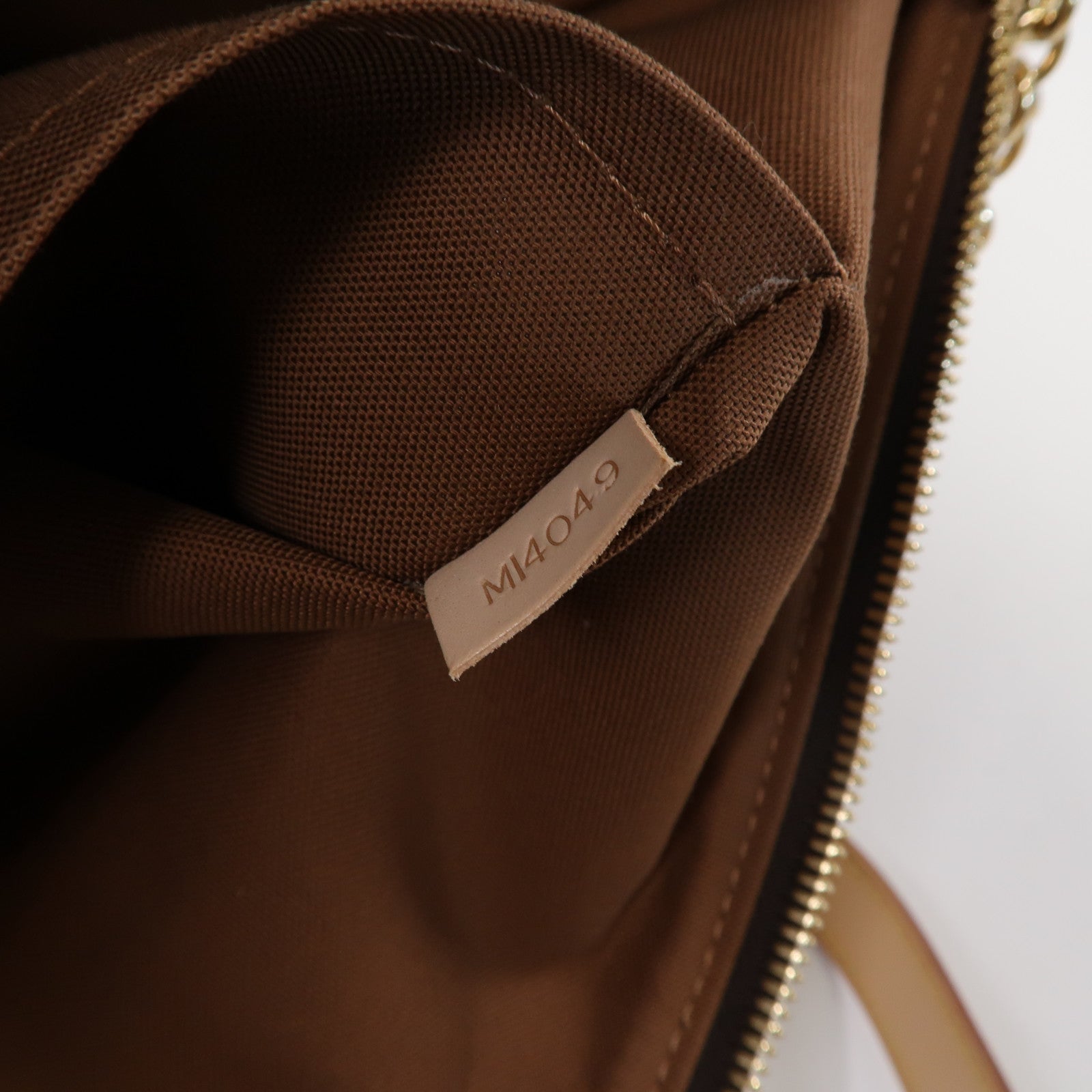 LOUIS VUITTON Monogram Palermo GM金扣手挽肩背兩用袋啡色