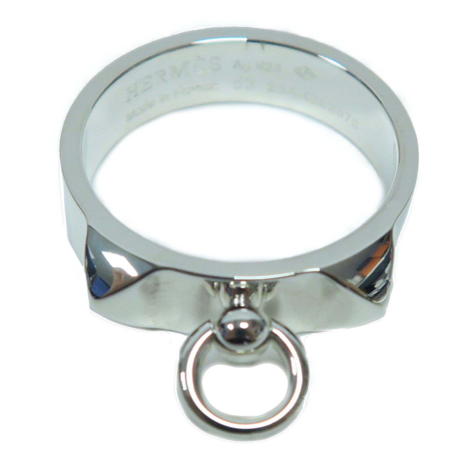 HERMES 【激減優惠】925純銀CDC Collier De Chien Ring戒指US#6