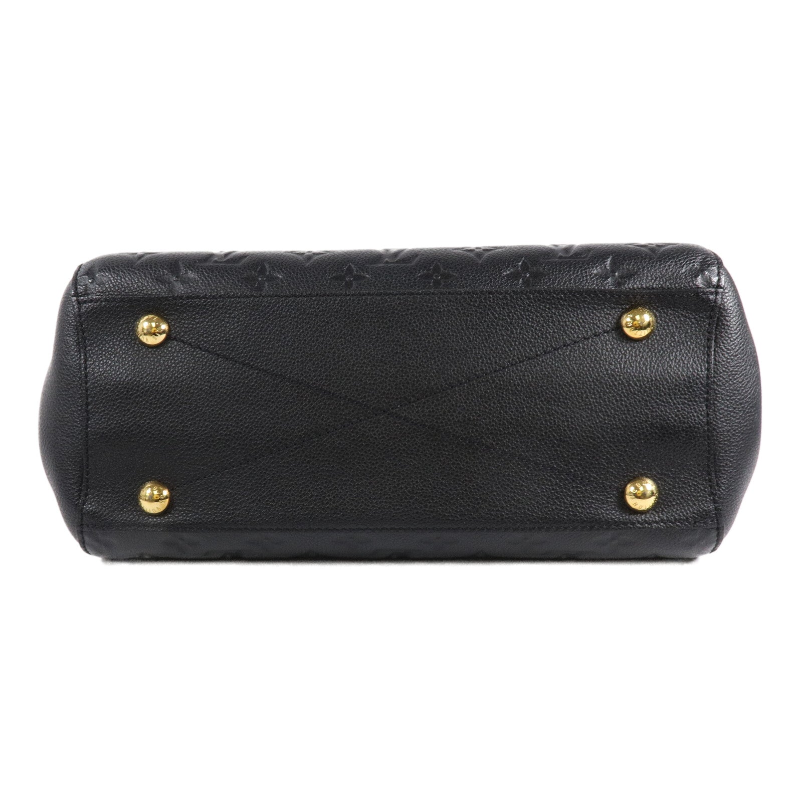 LOUIS VUITTON Monogram Empreinte Montaigne MM手挽肩背兩用袋