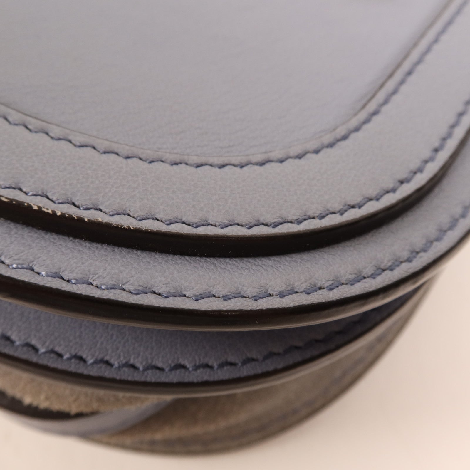 Chloe 牛皮皮革Shoulder Bag金扣手挽肩背兩用袋